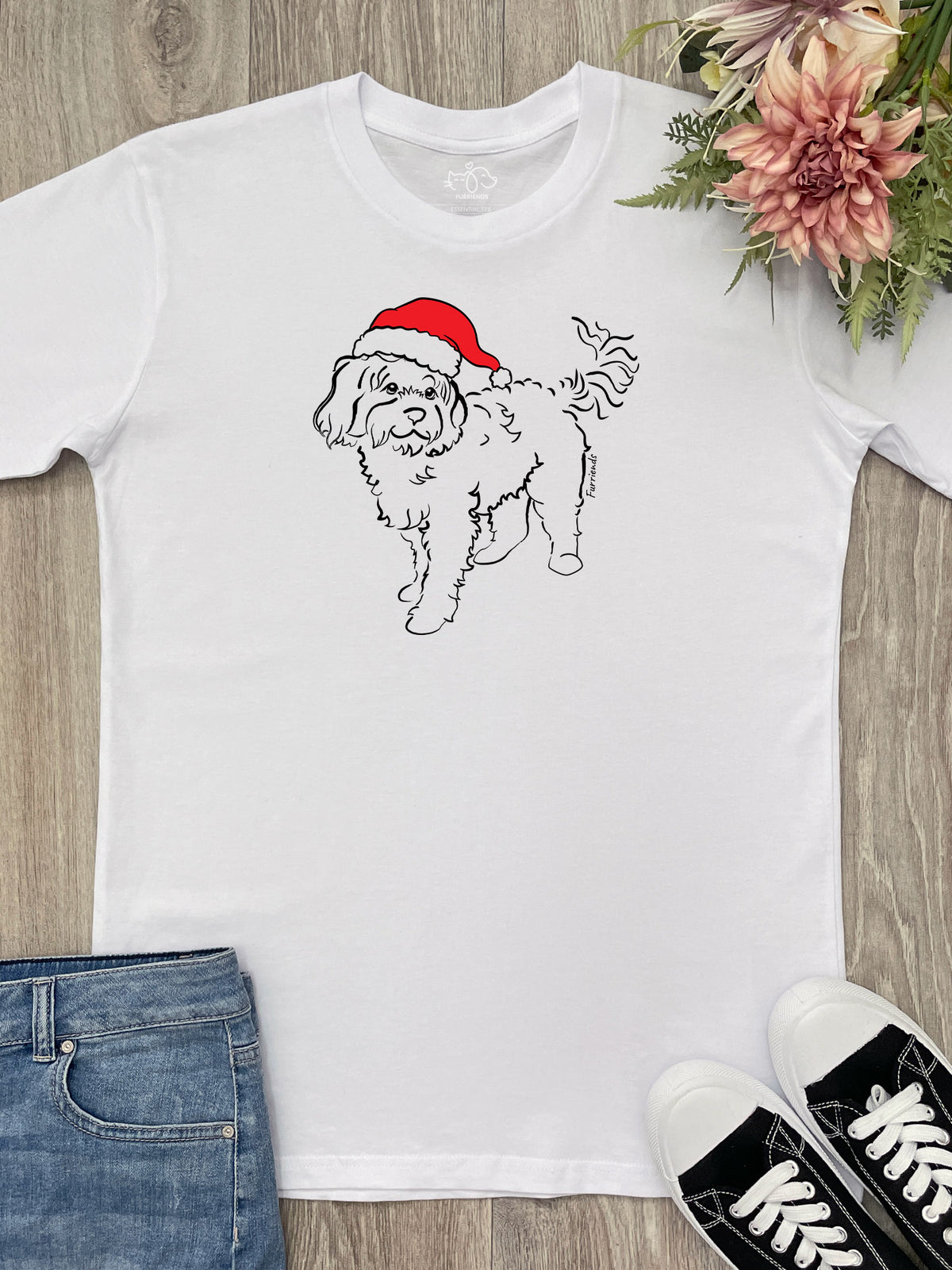 Cavoodle Christmas Edition Essential Unisex Tee