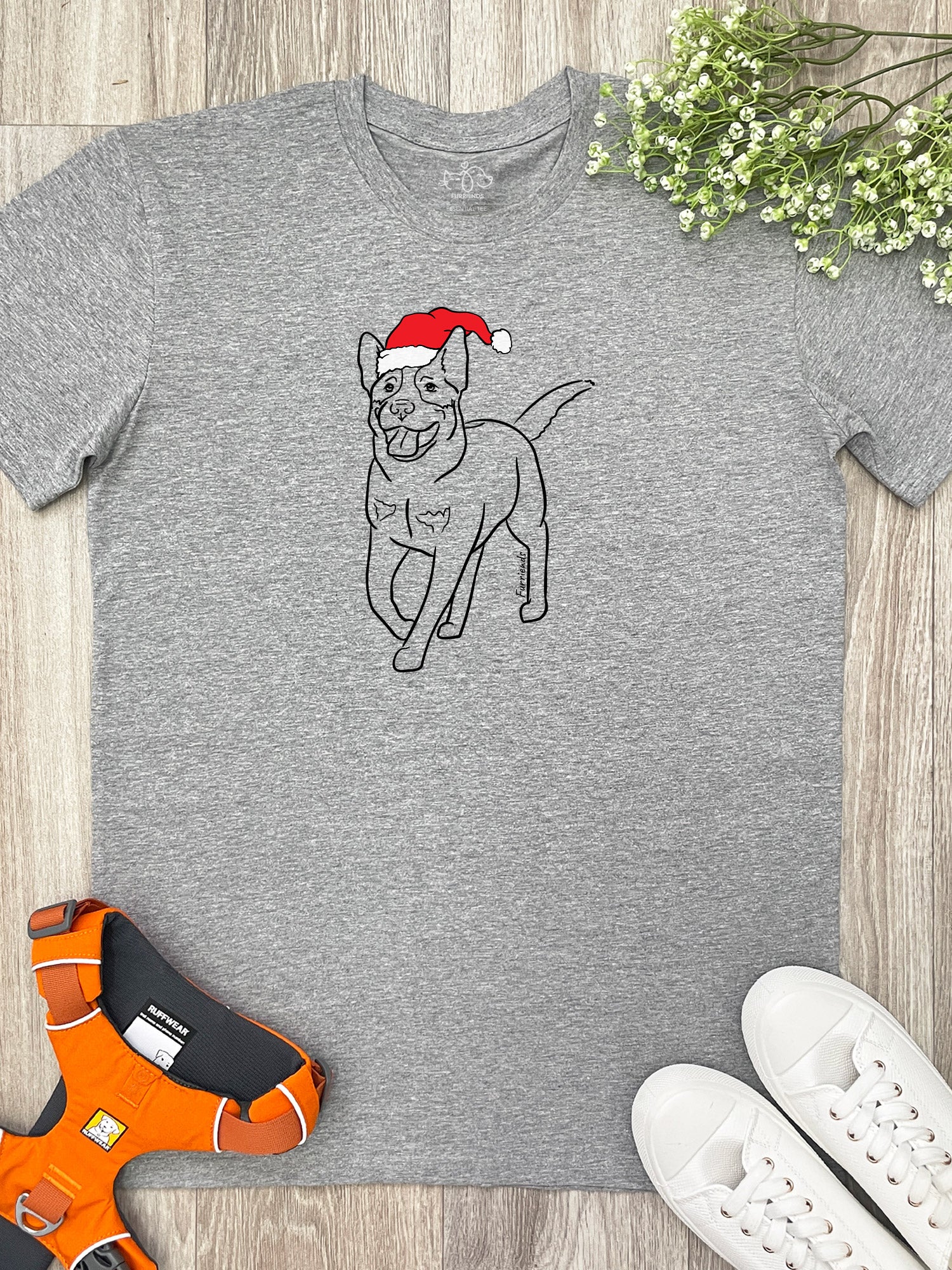 Australian Cattle Dog Christmas Edition Essential Unisex Tee