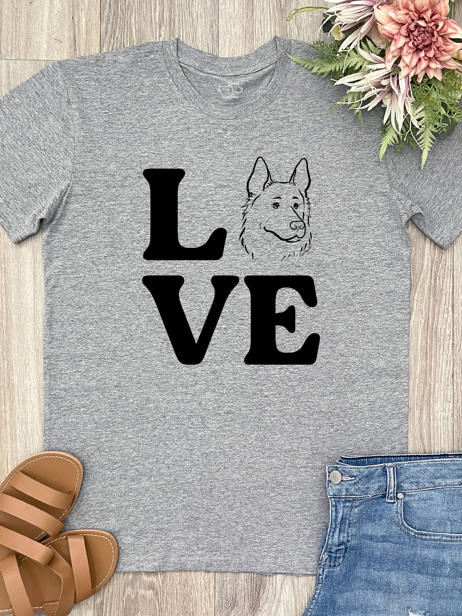 Breed LOVE Essential Unisex Tee (Customisable)