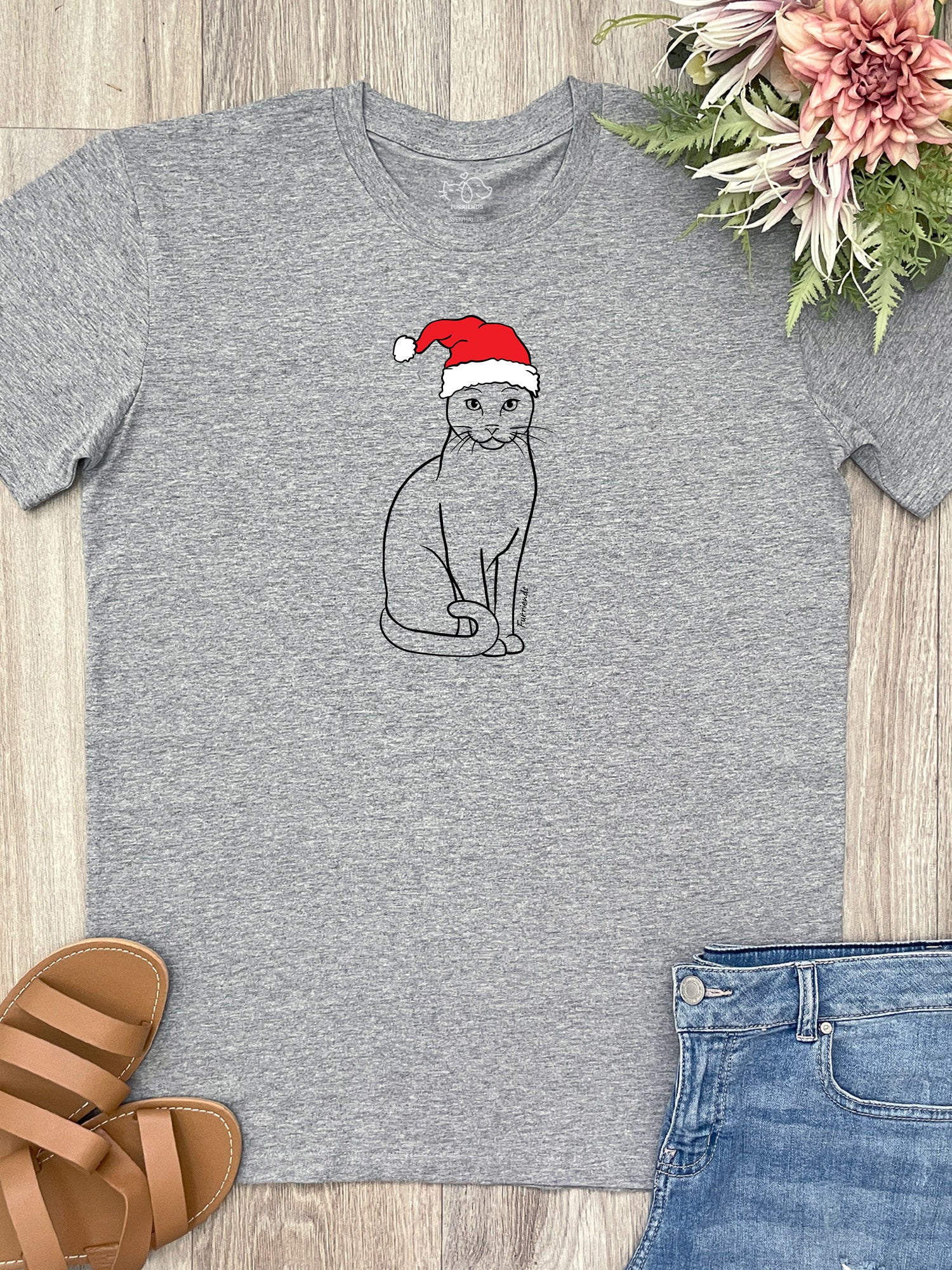 Russian Blue Christmas Edition Essential Unisex Tee