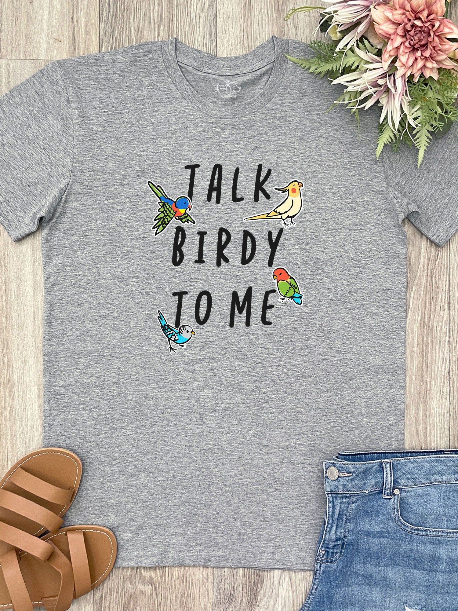 Talk Birdy To Me Essential Unisex Tee