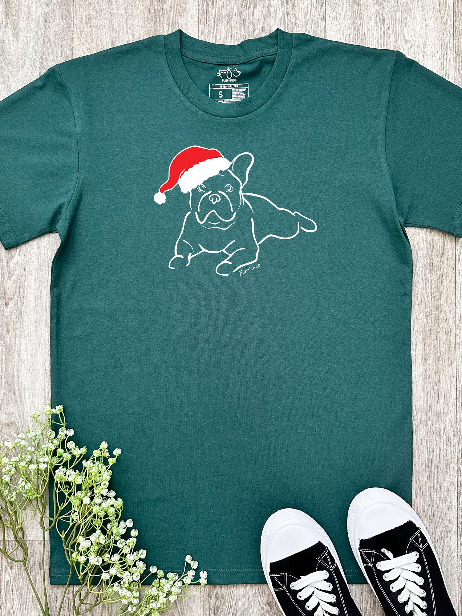 French Bulldog Christmas Edition Essential Unisex Tee