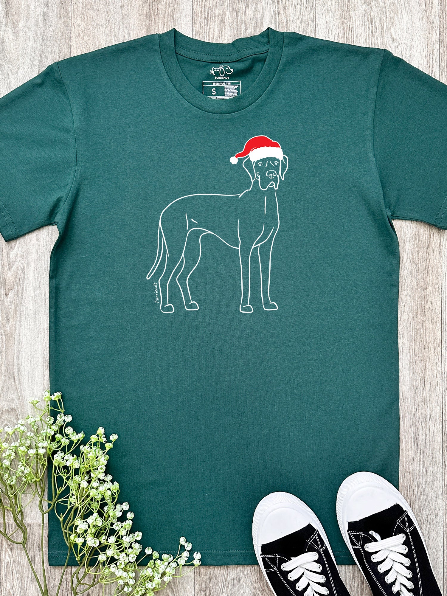 Great Dane Christmas Edition Essential Unisex Tee