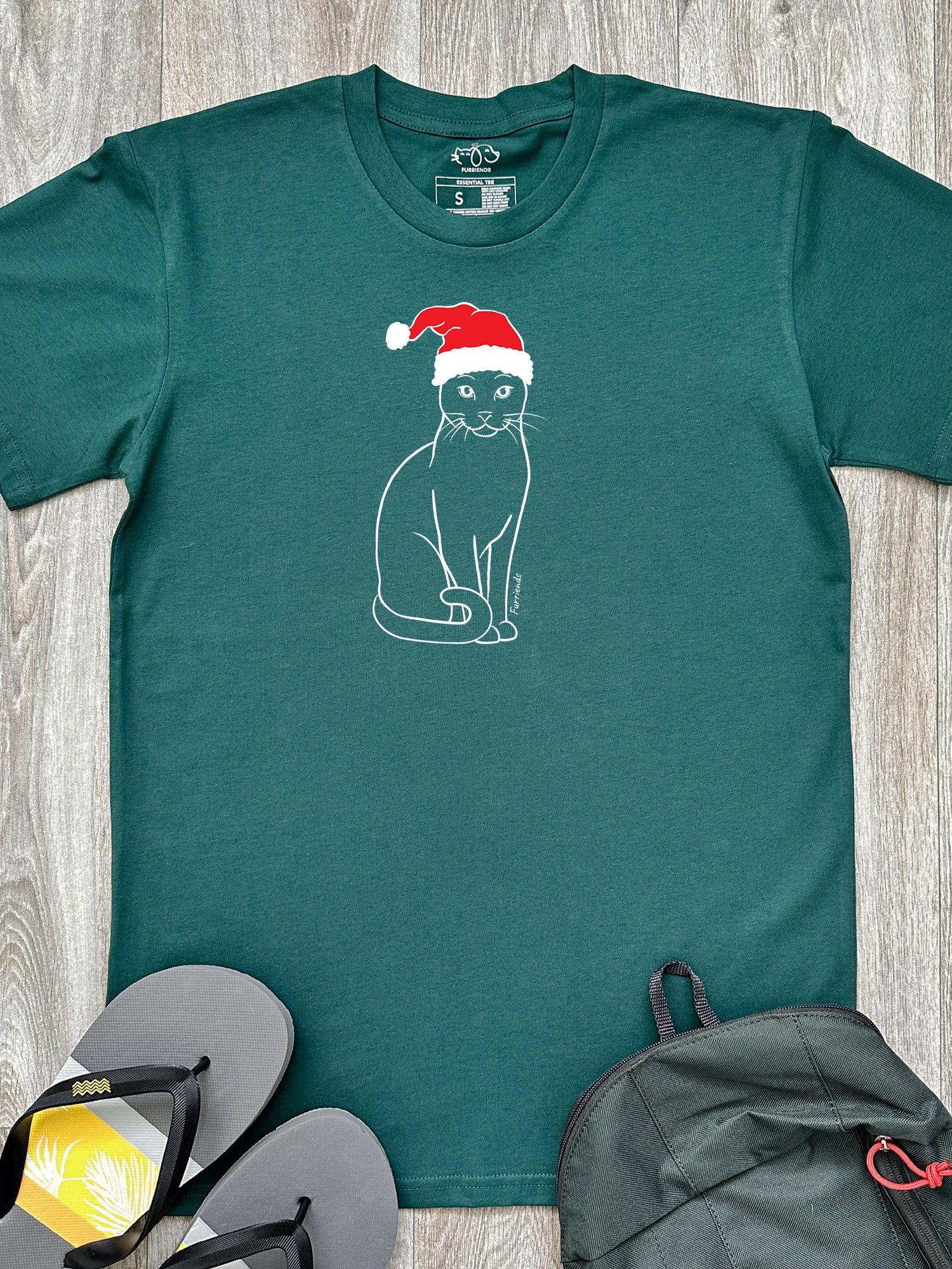 Russian Blue Christmas Edition Essential Unisex Tee