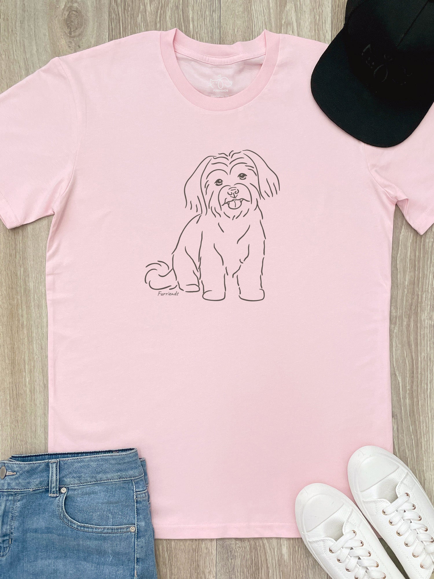 Maltese Terrier Essential Unisex Tee