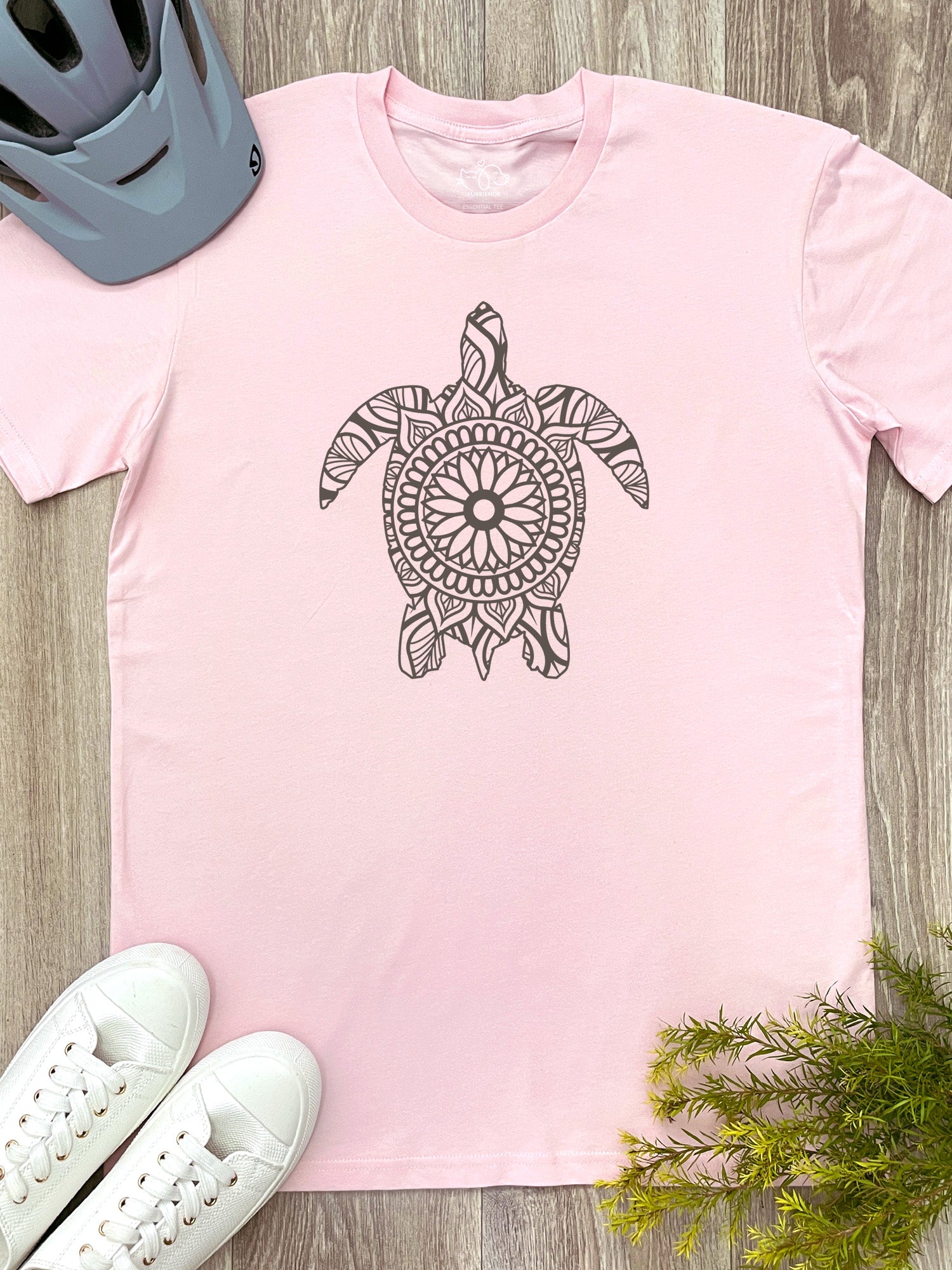 Turtle Mandala Essential Unisex Tee