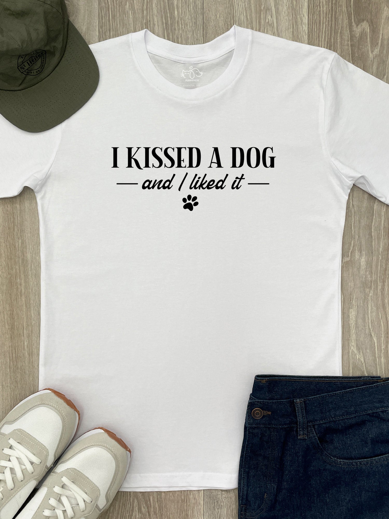 I Kissed A Dog And I Liked It Essential Unisex Tee