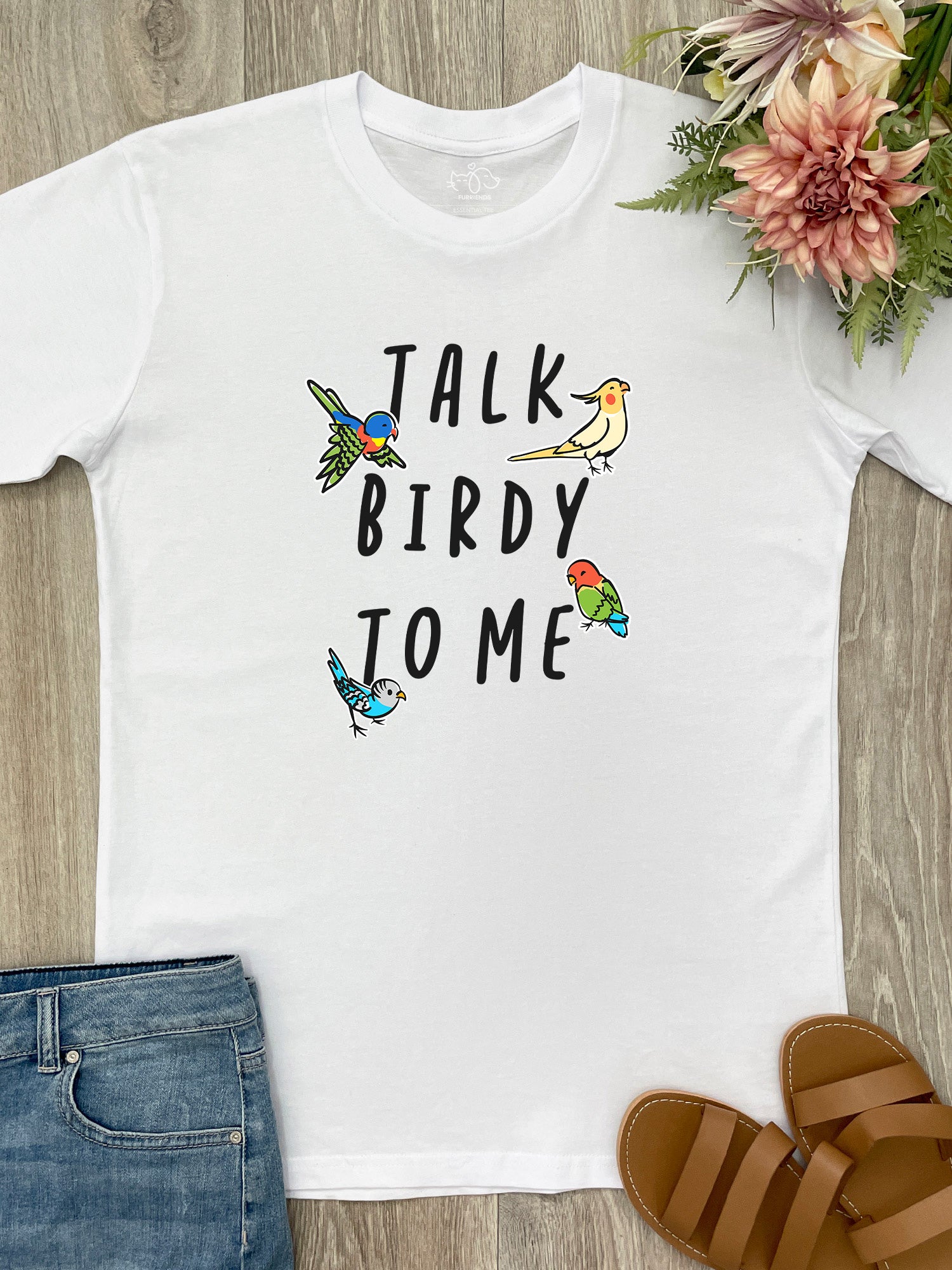 Talk Birdy To Me Essential Unisex Tee