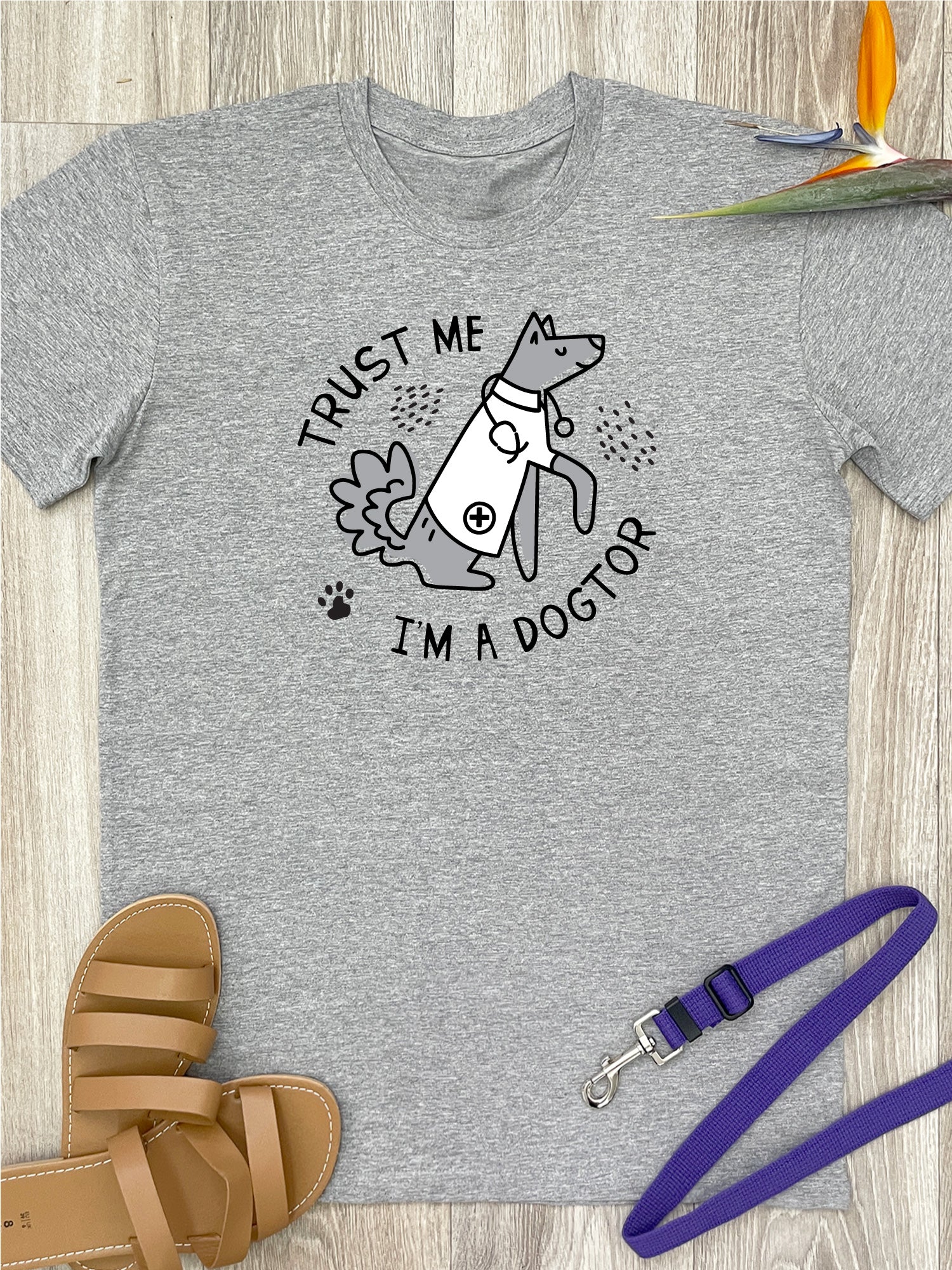 Trust Me I'm A Dogtor Essential Unisex Tee