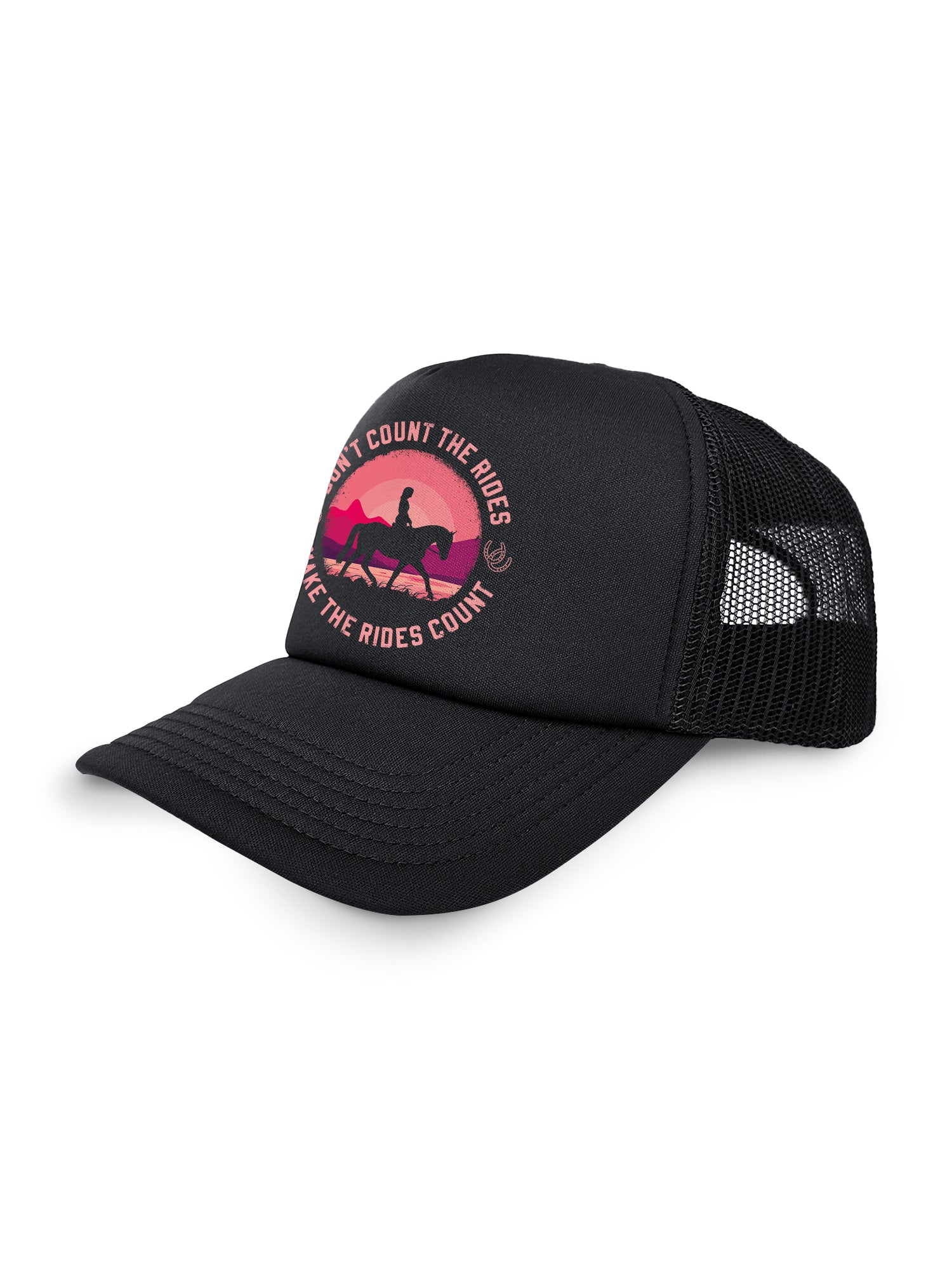 Don't Count The Rides Foam Trucker Cap