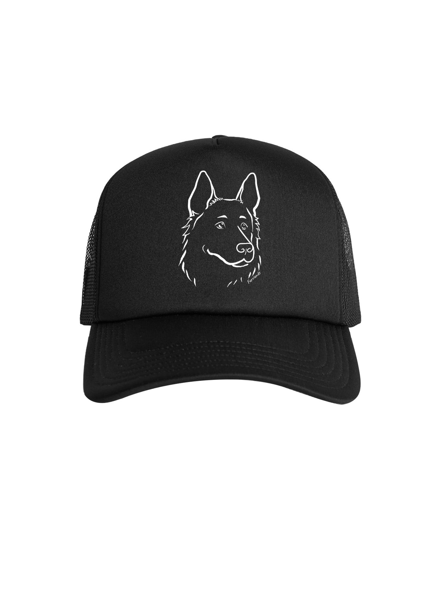 German Shepherd Foam Trucker Cap