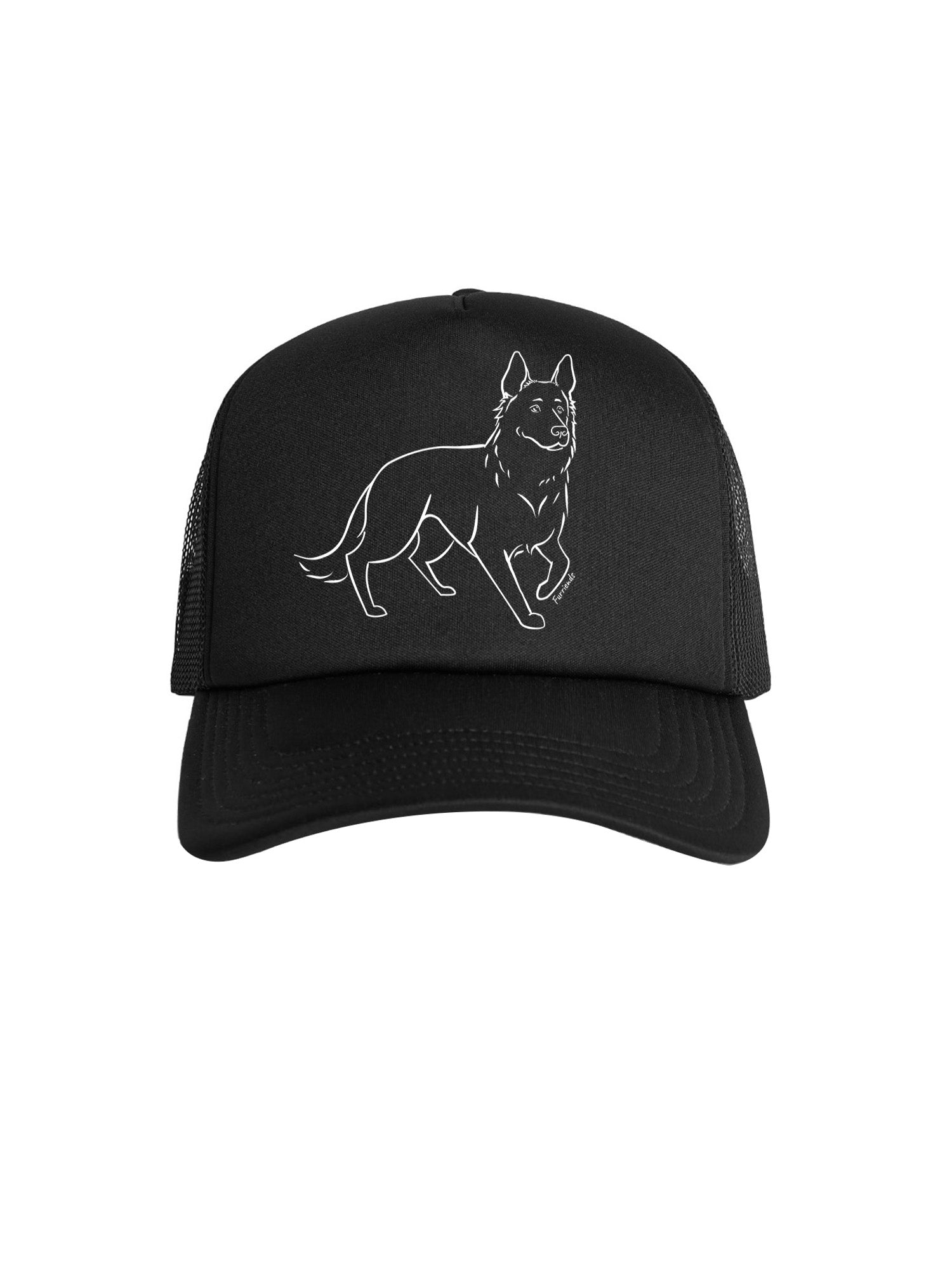 German Shepherd Foam Trucker Cap