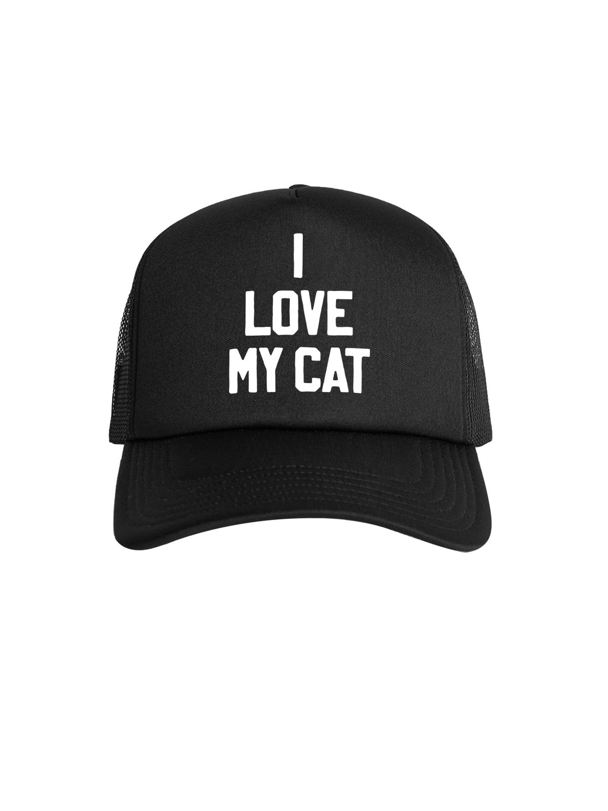 I Love My Cat Foam Trucker Cap