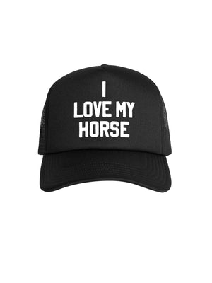 I Love My Horse Foam Trucker Cap