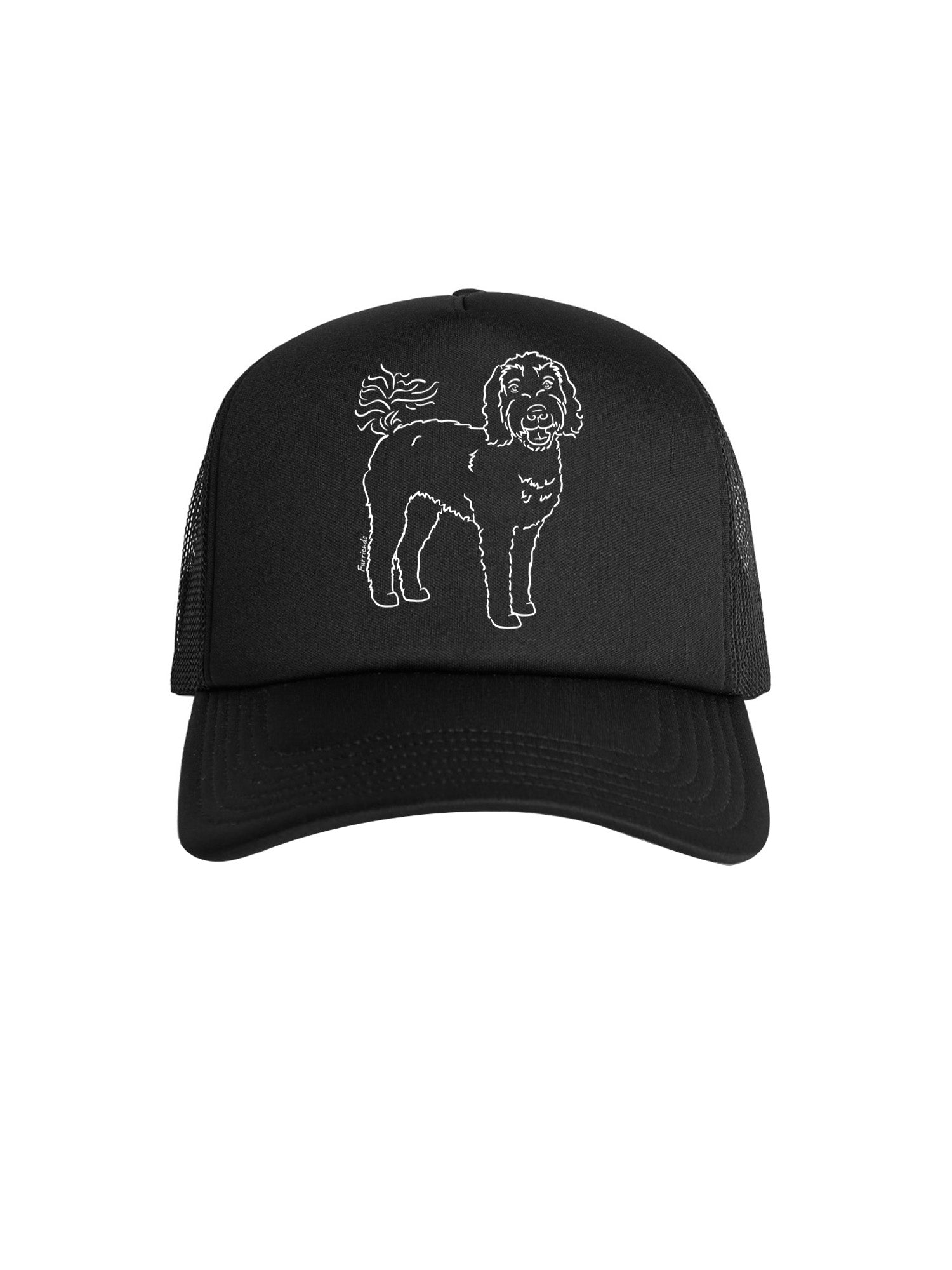 Labradoodle Foam Trucker Cap