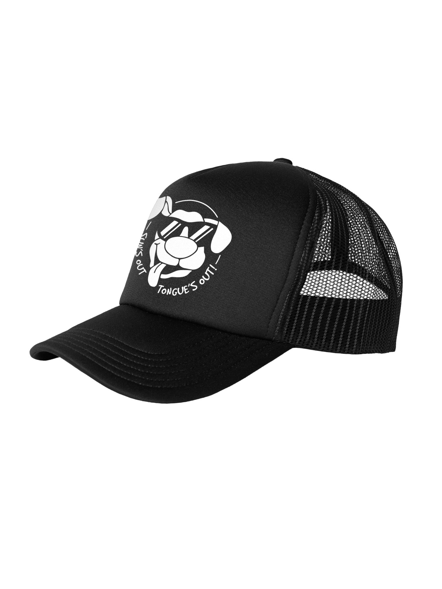 Sun's Out Tongue's Out Foam Trucker Cap