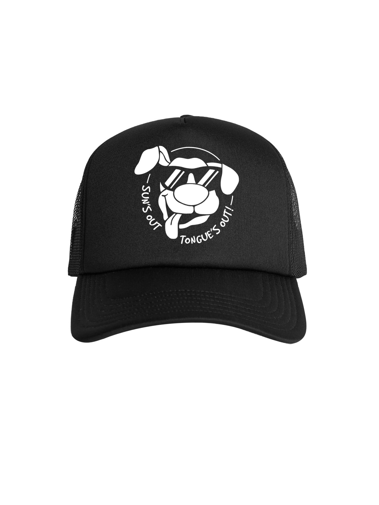 Sun's Out Tongue's Out Foam Trucker Cap