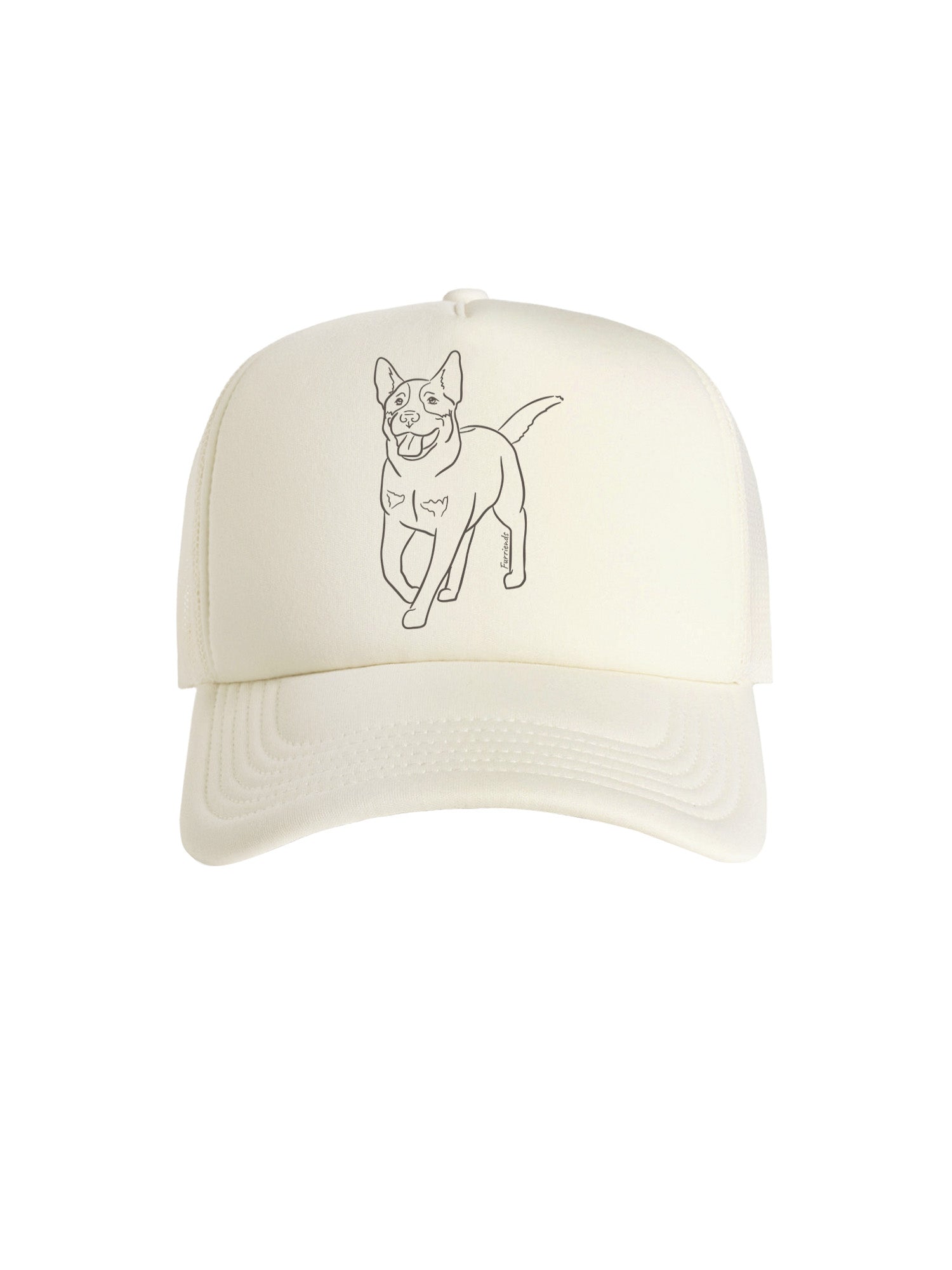 Australian Cattle Dog Foam Trucker Cap