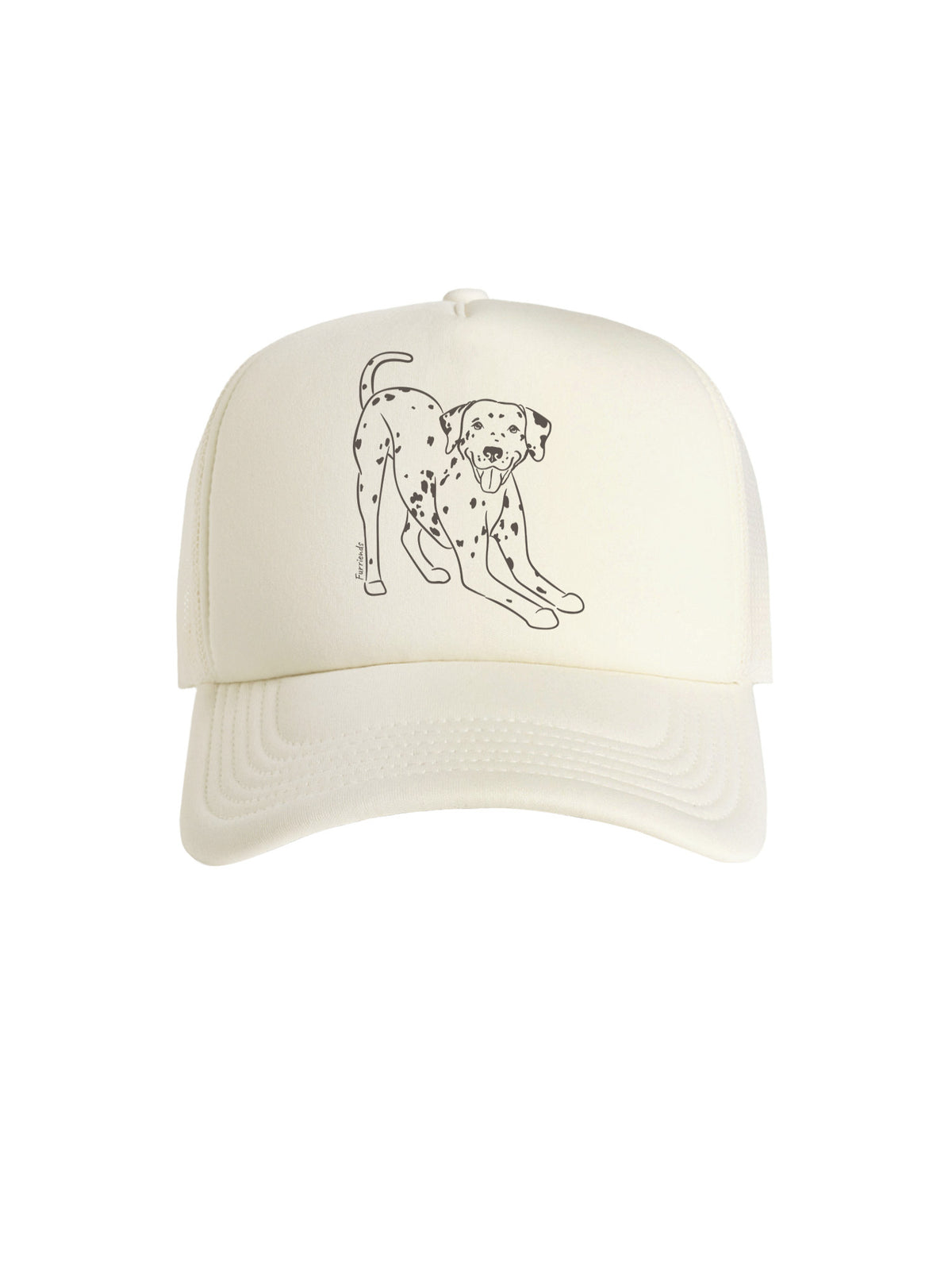 Dalmatian Foam Trucker Cap