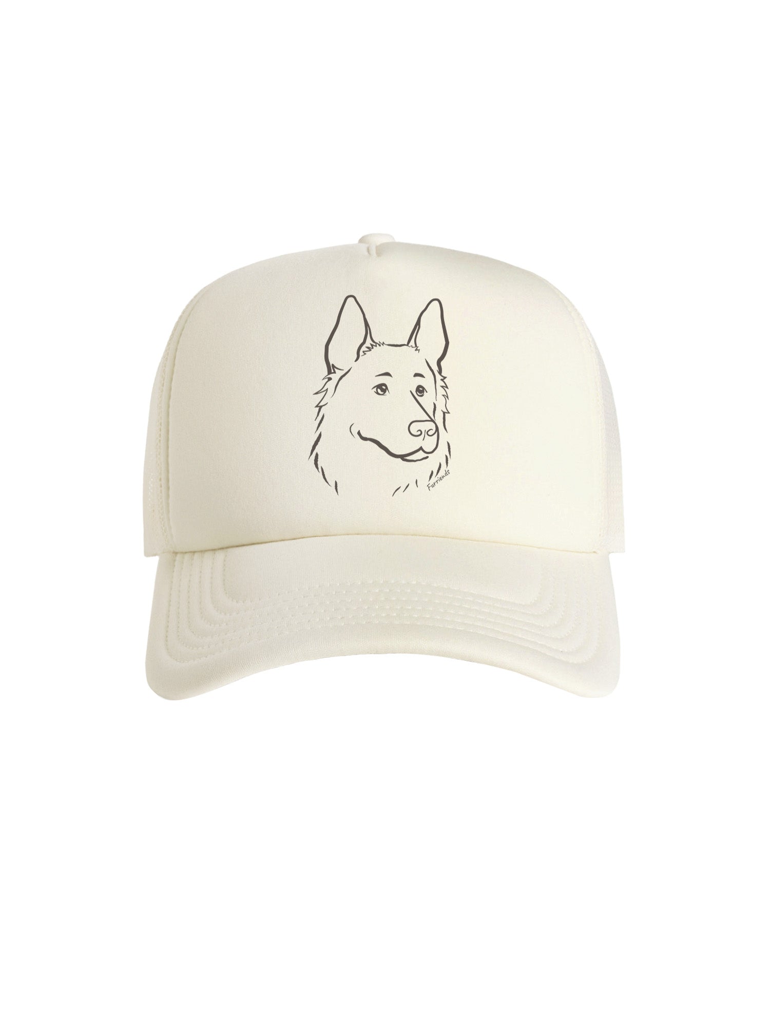 German Shepherd Foam Trucker Cap