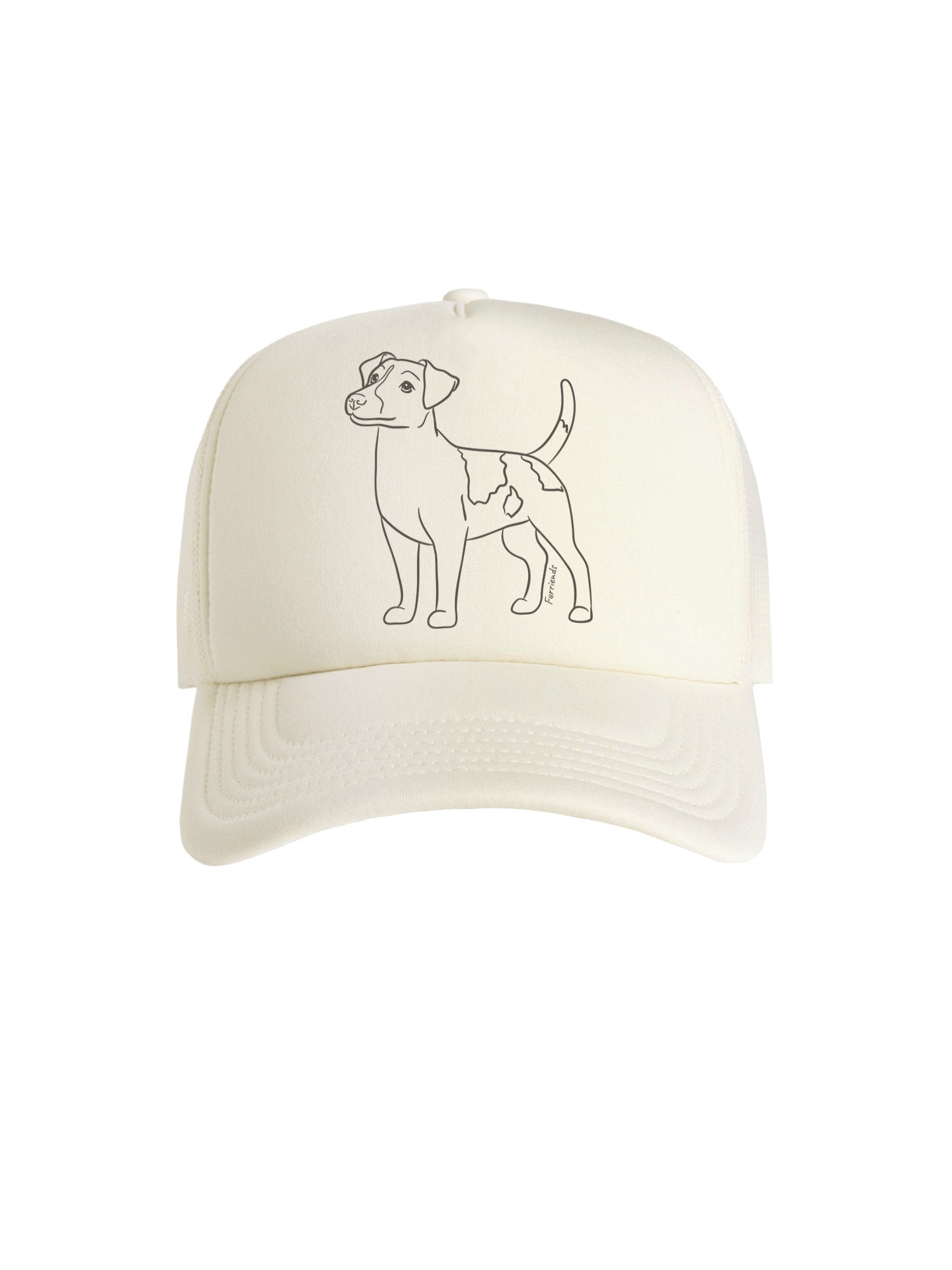 Jack Russell Terrier (Smooth Coat) Foam Trucker Cap