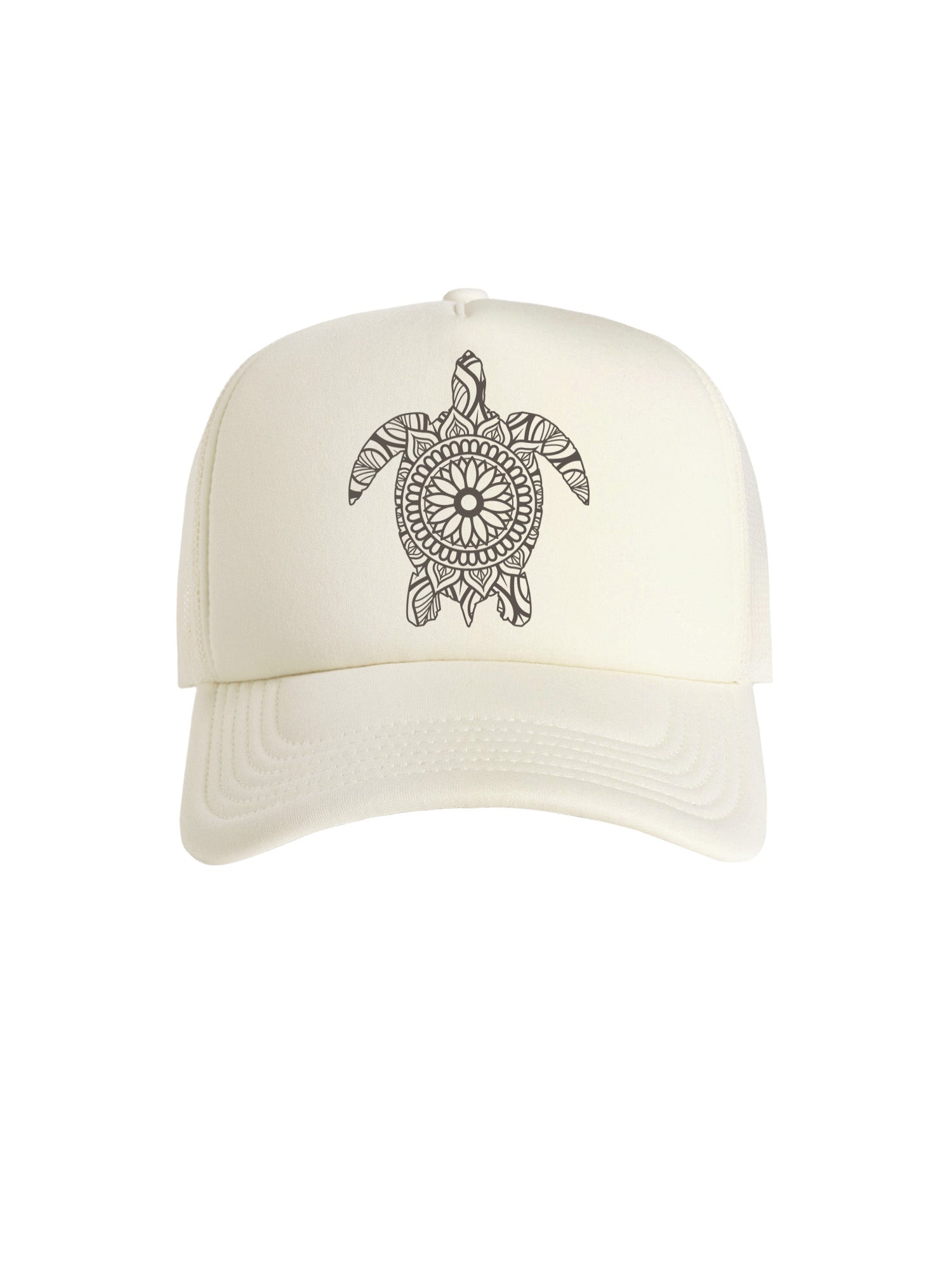 Turtle Mandala Foam Trucker Cap