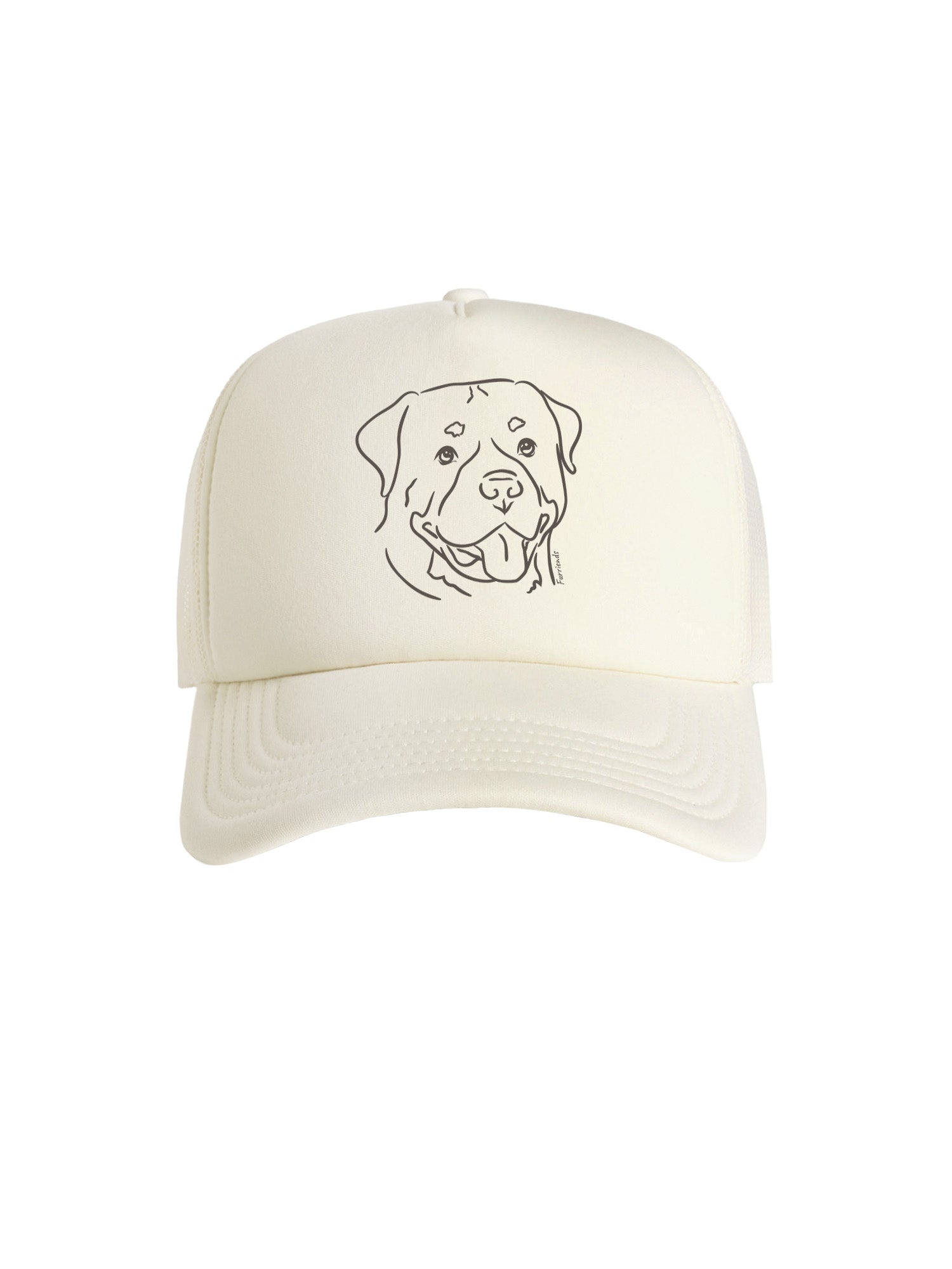 Rottweiler Foam Trucker Cap