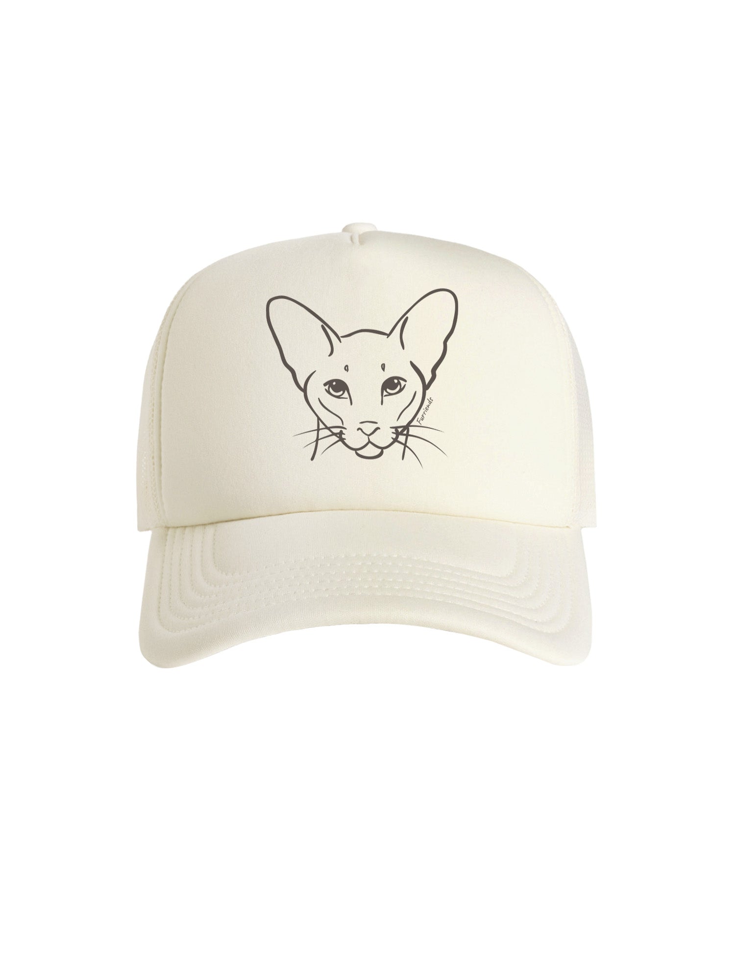 Siamese Foam Trucker Cap