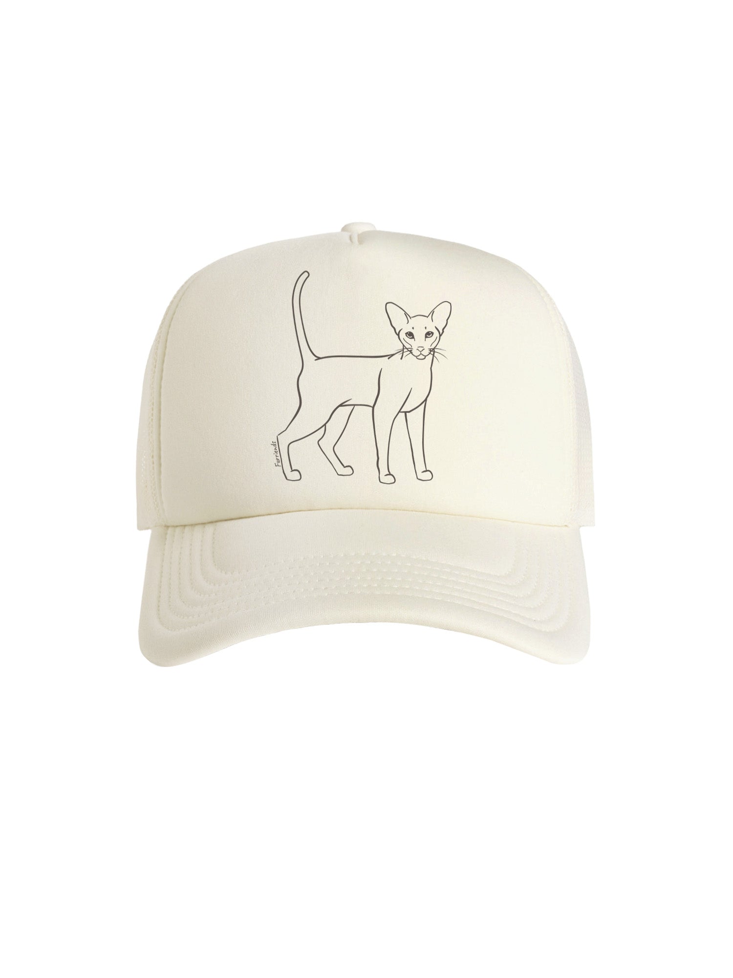 Siamese Foam Trucker Cap