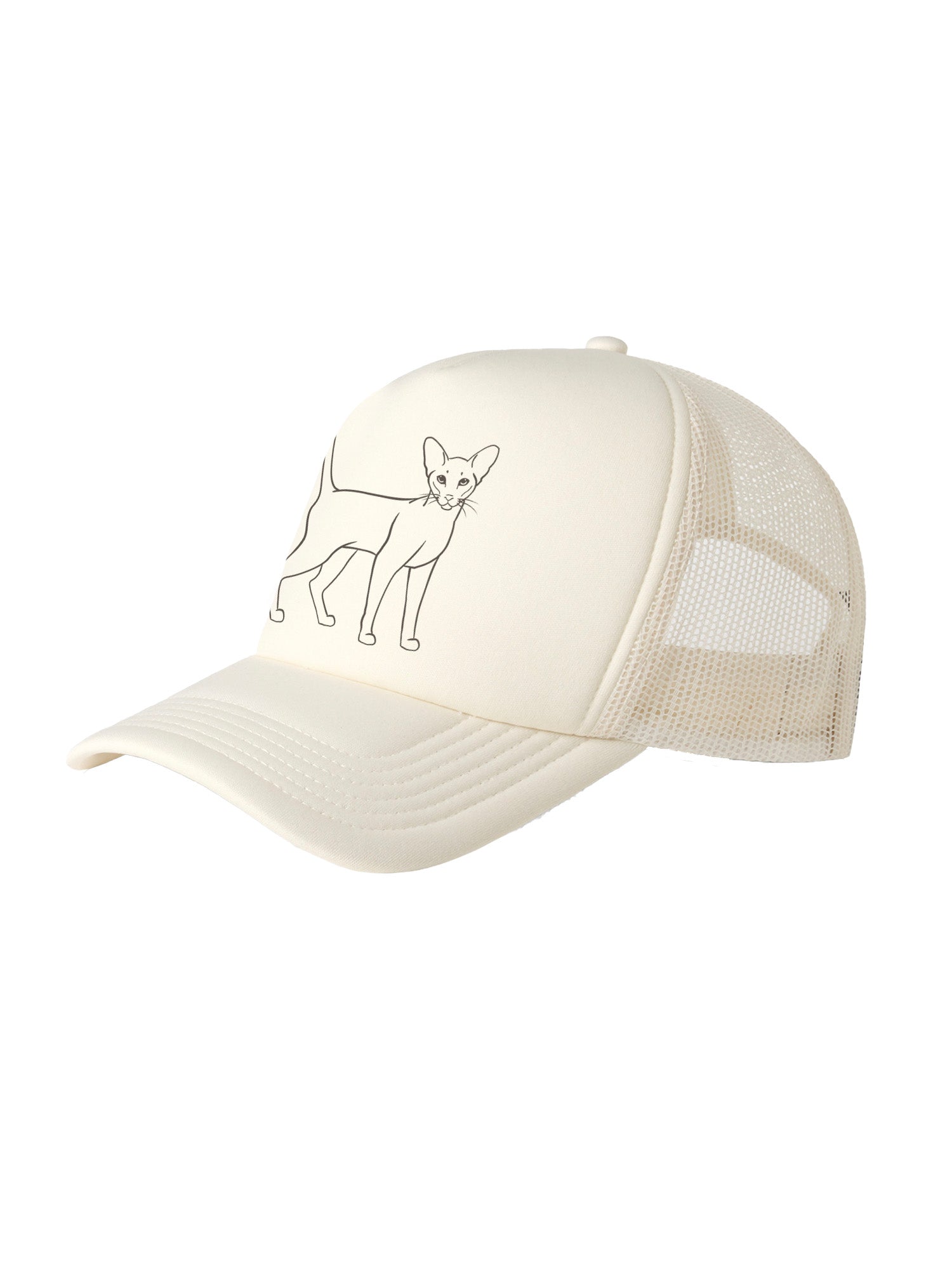 Siamese Foam Trucker Cap