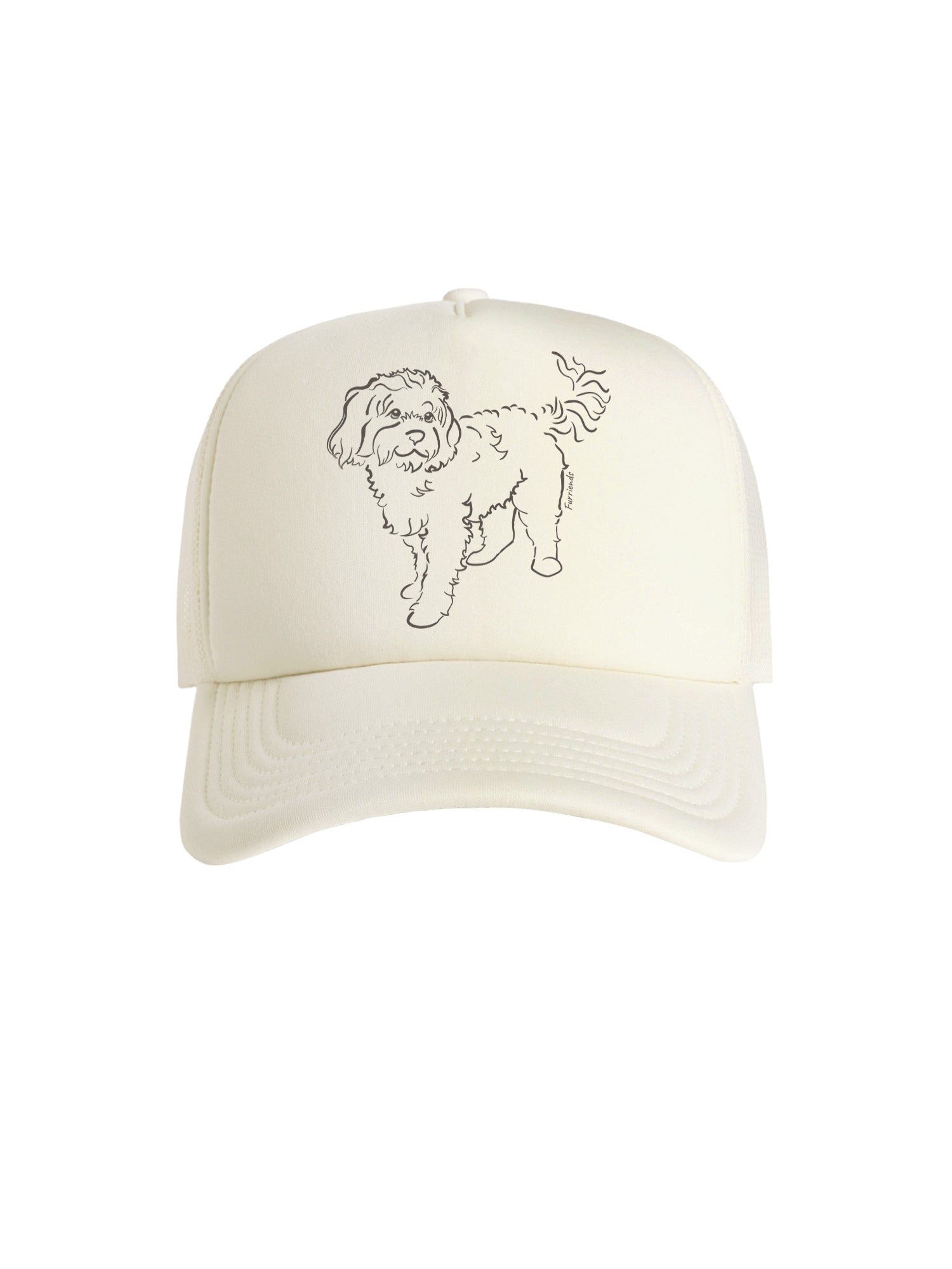 Cavoodle Foam Trucker Cap