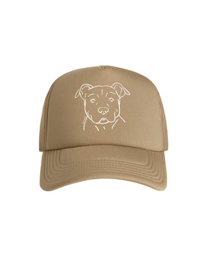 American Staffordshire Terrier Foam Trucker Cap