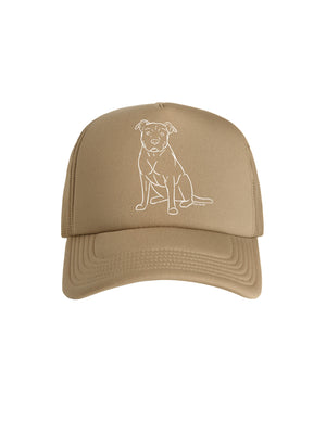 American Staffordshire Terrier Foam Trucker Cap