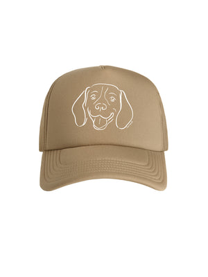 Beagle Foam Trucker Cap