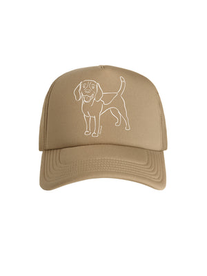 Beagle Foam Trucker Cap