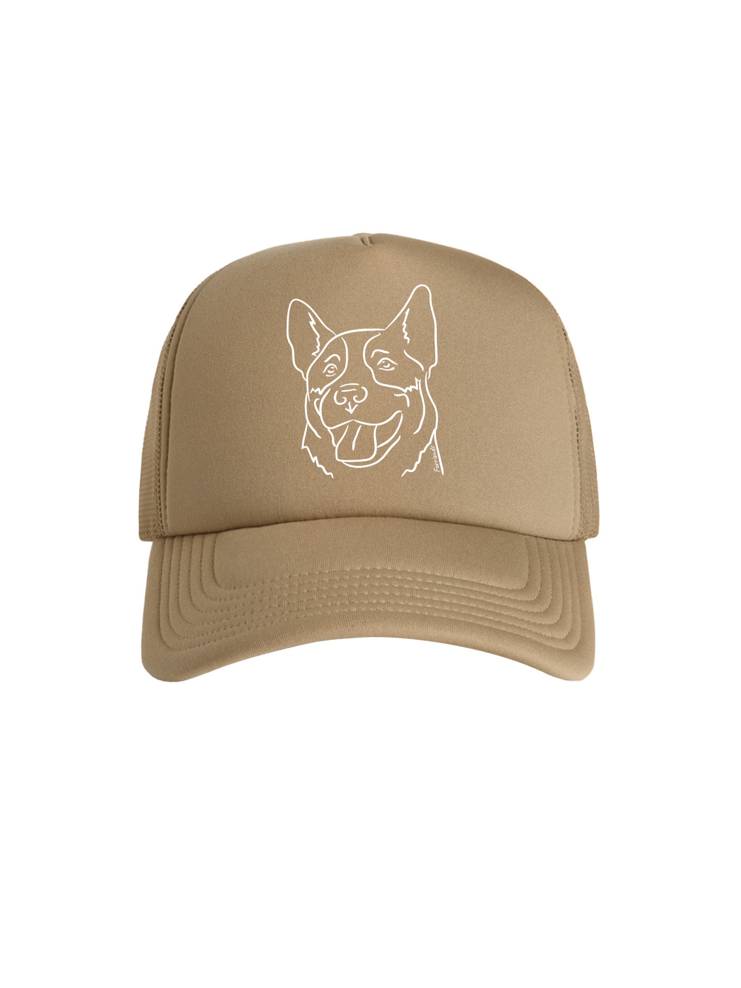 Australian Cattle Dog Foam Trucker Cap