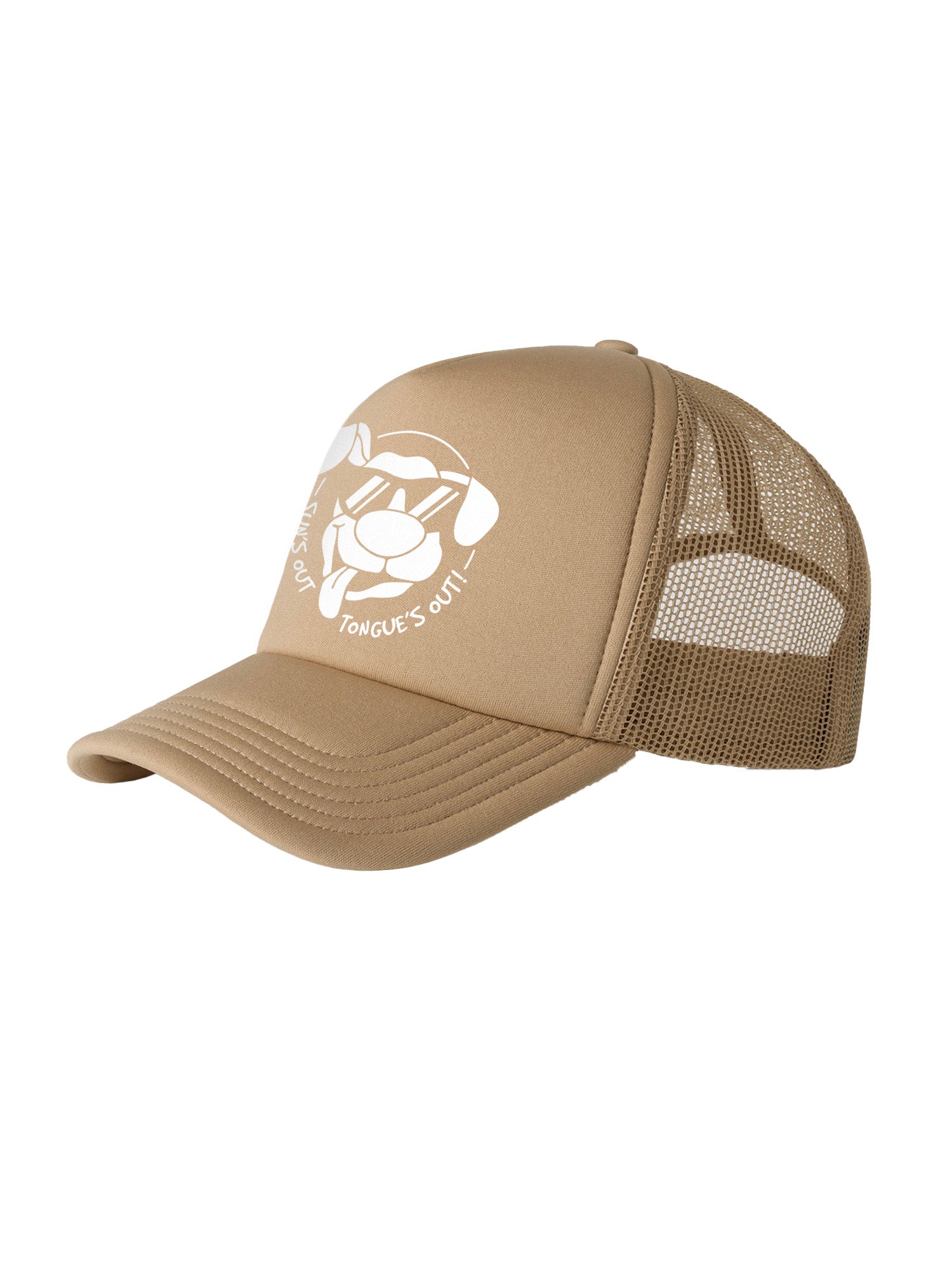 Sun's Out Tongue's Out Foam Trucker Cap