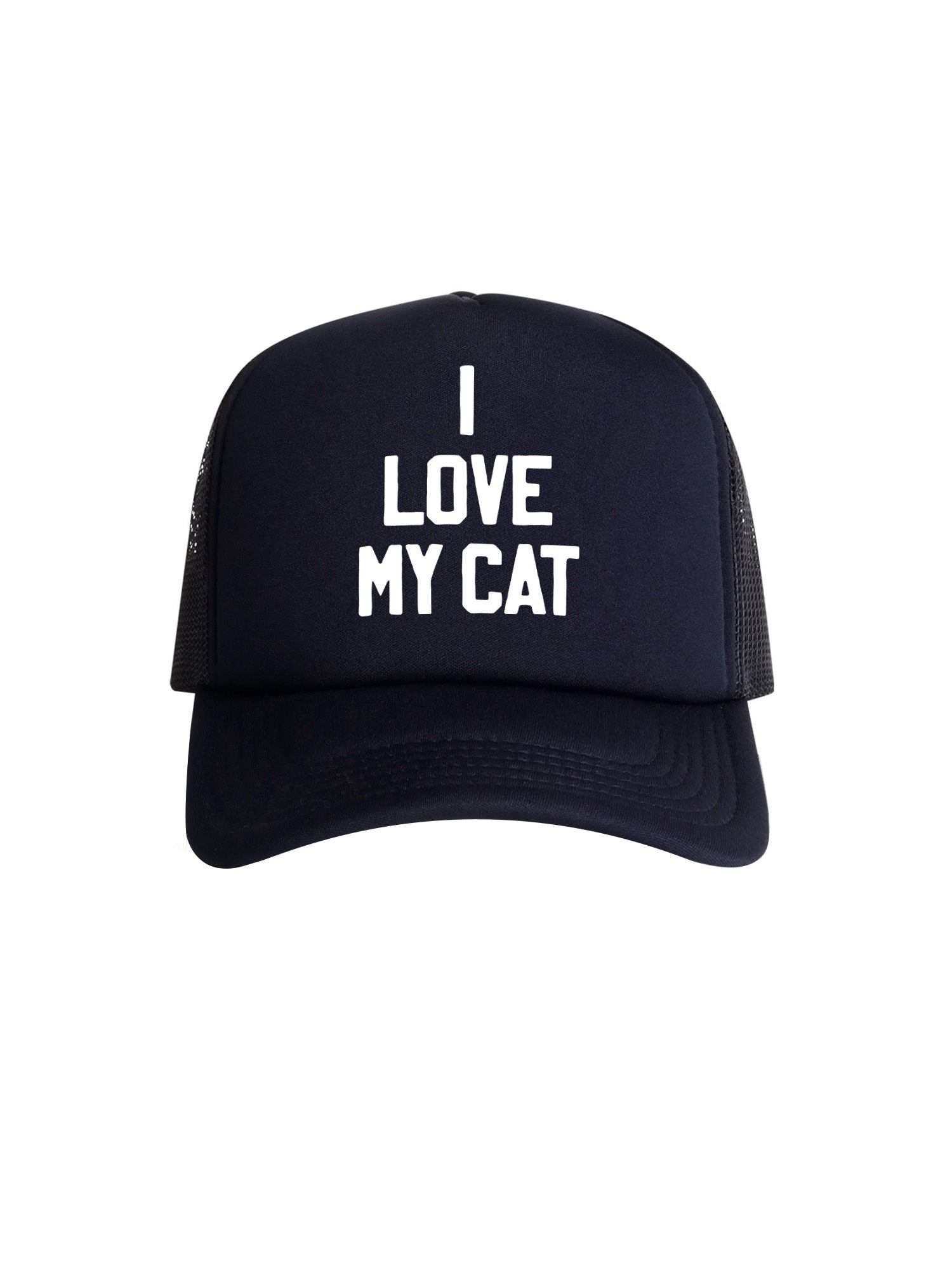 I Love My Cat Foam Trucker Cap