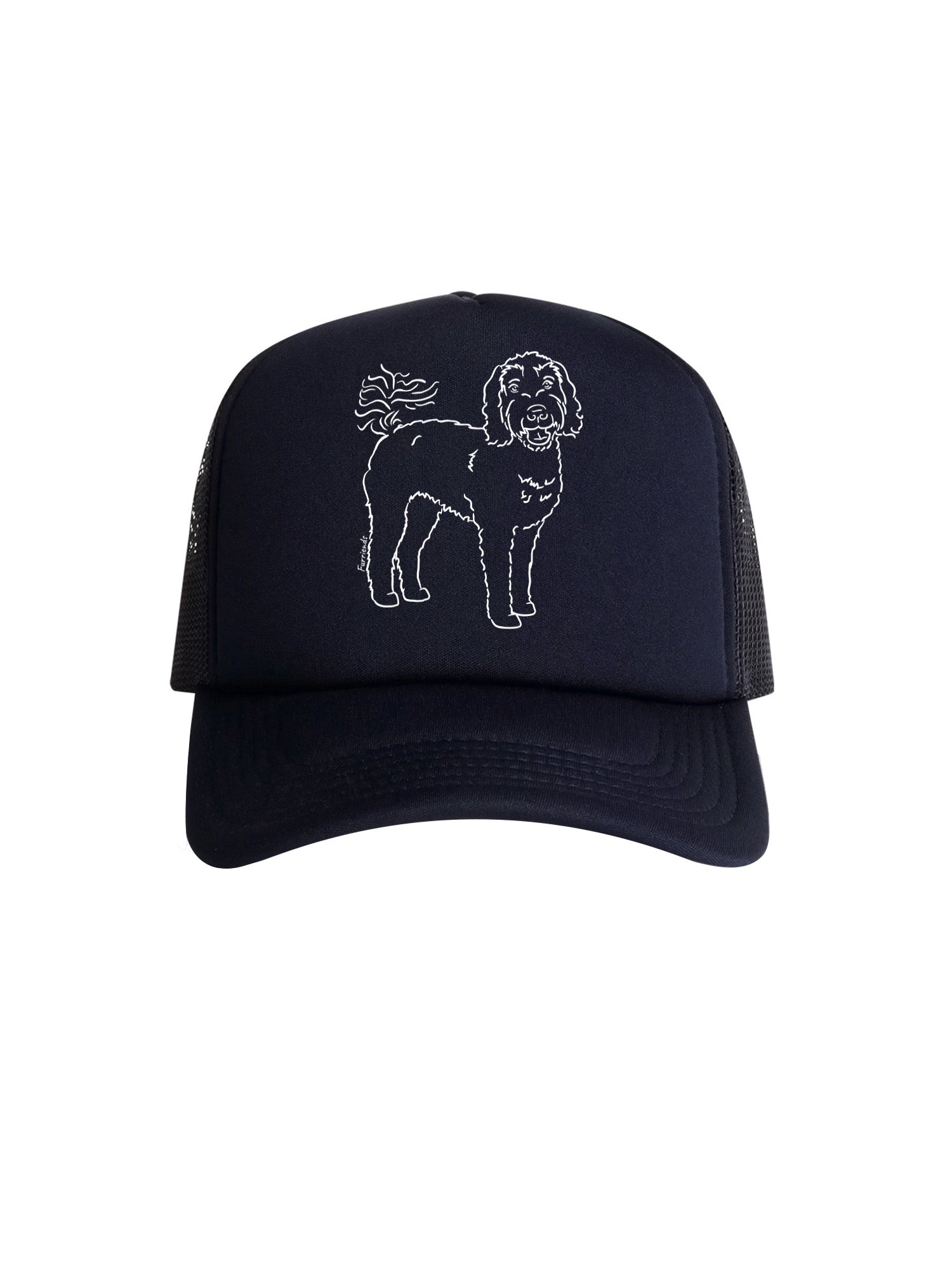 Labradoodle Foam Trucker Cap