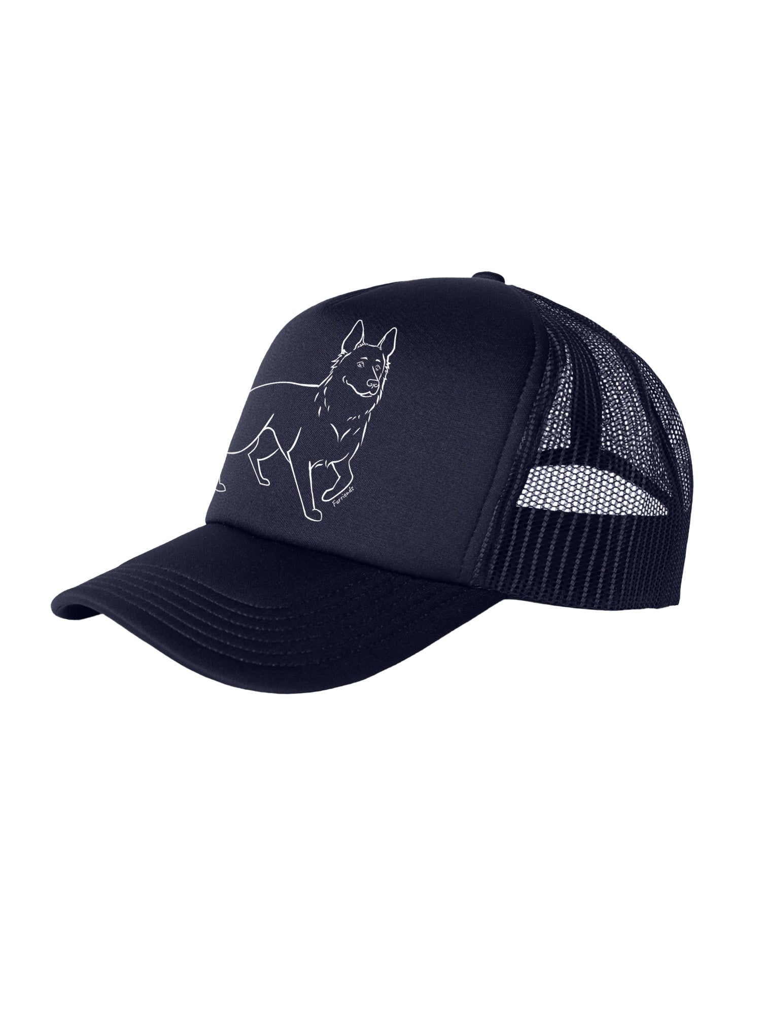 German Shepherd Foam Trucker Cap