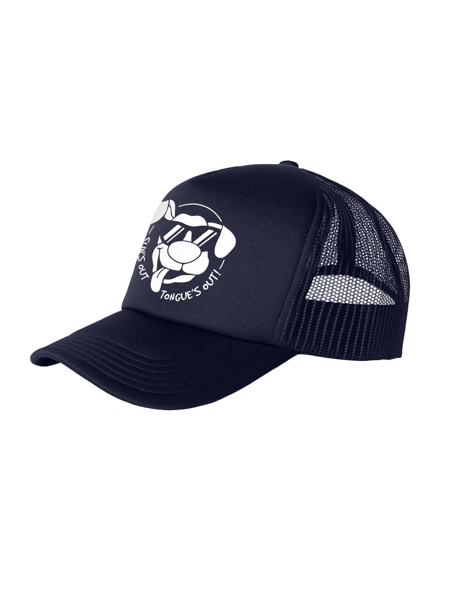 Sun's Out Tongue's Out Foam Trucker Cap