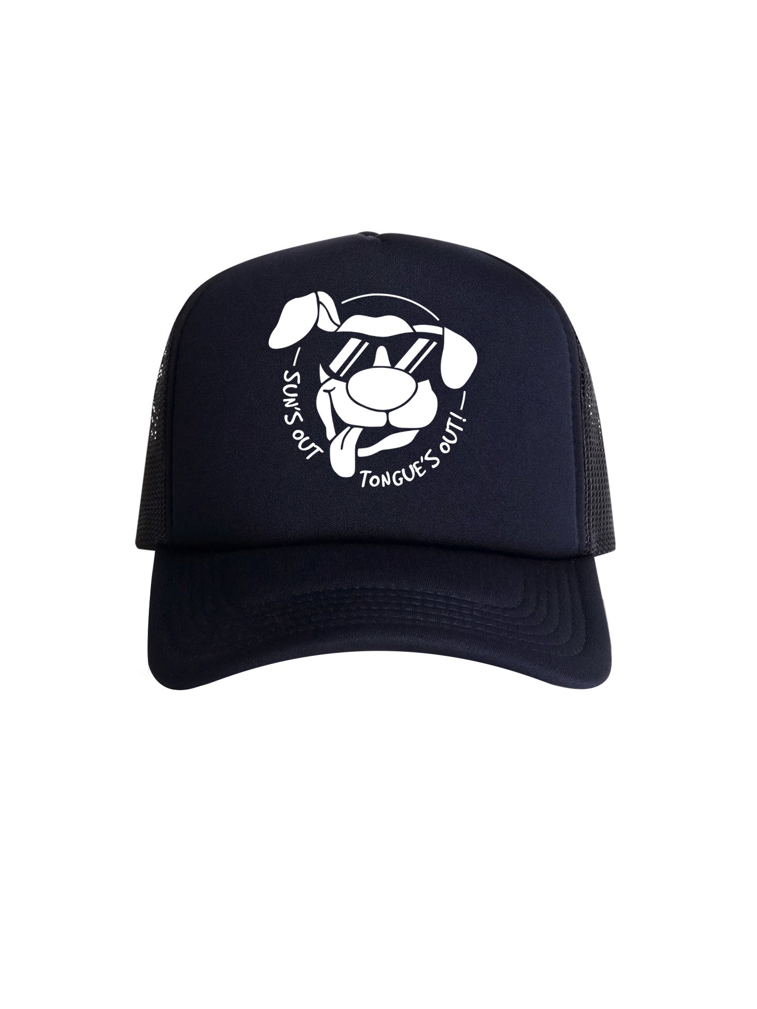 Sun's Out Tongue's Out Foam Trucker Cap