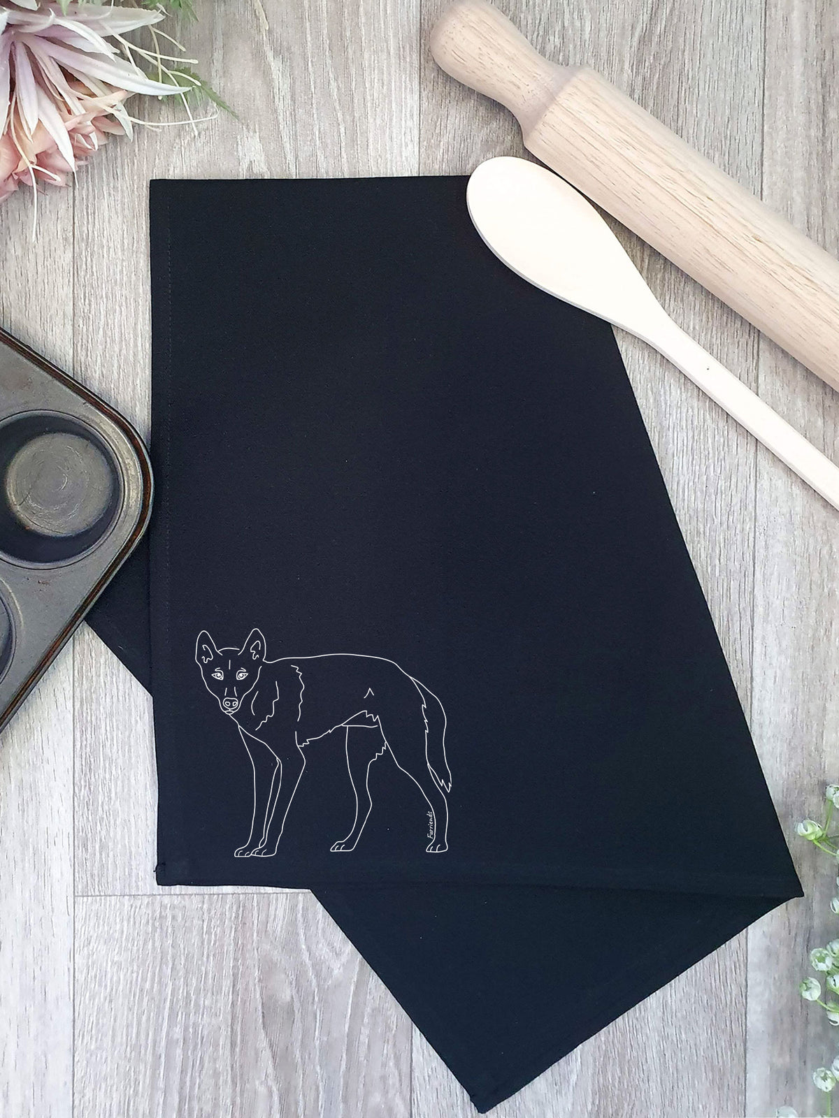 Dingo Tea Towel