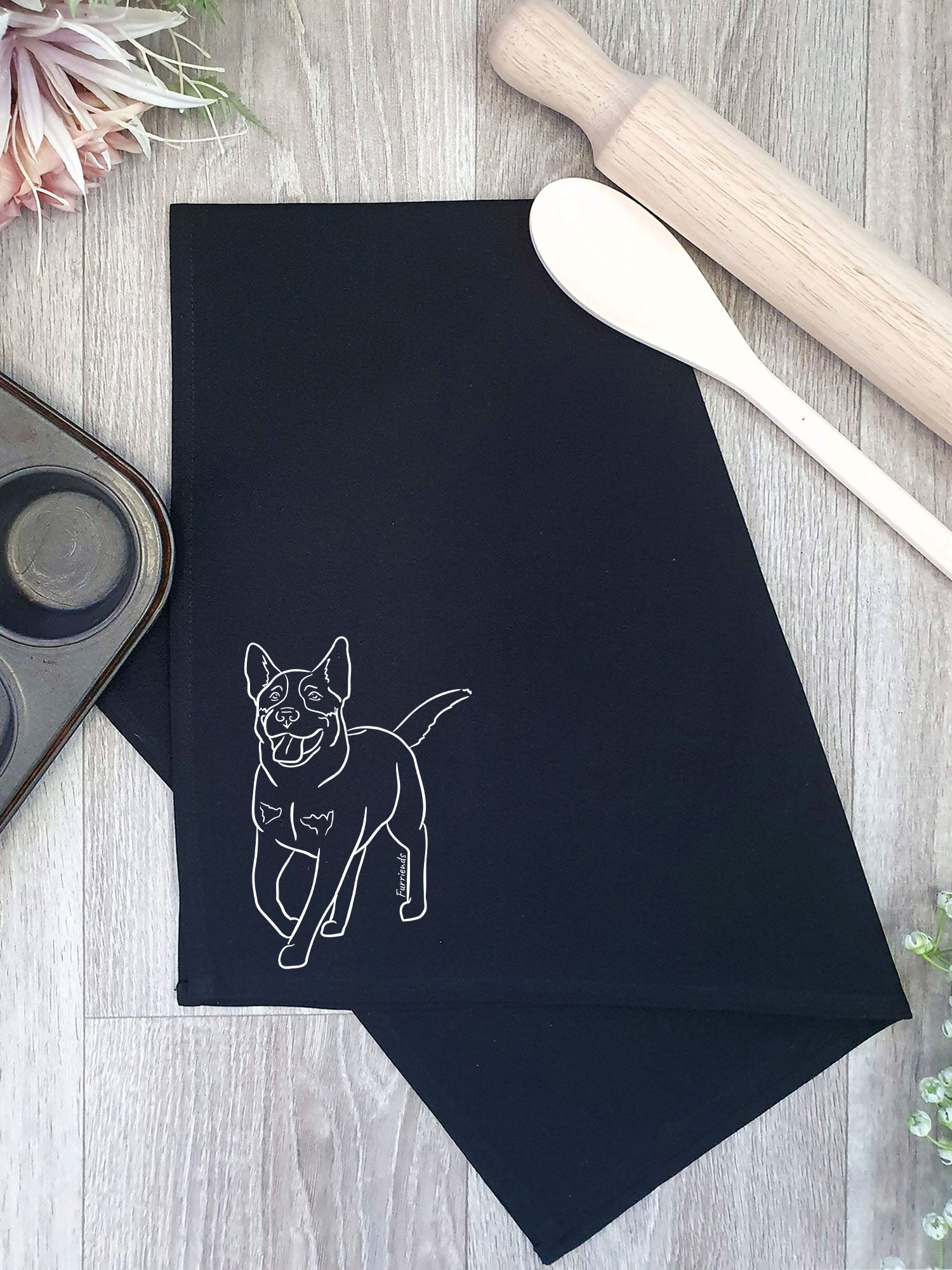 Australian Cattle Dog Tea Towel