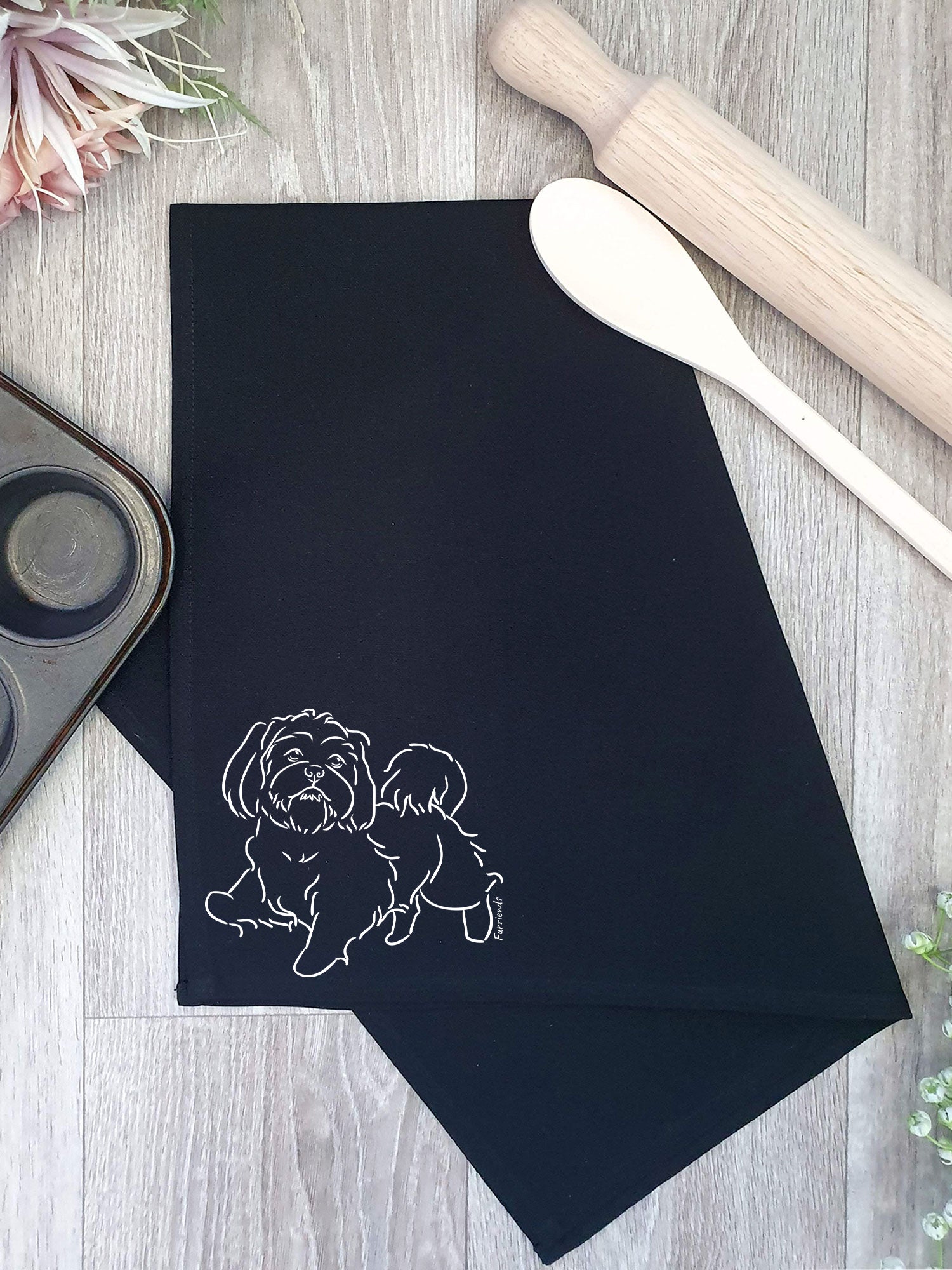 Shih Tzu Tea Towel