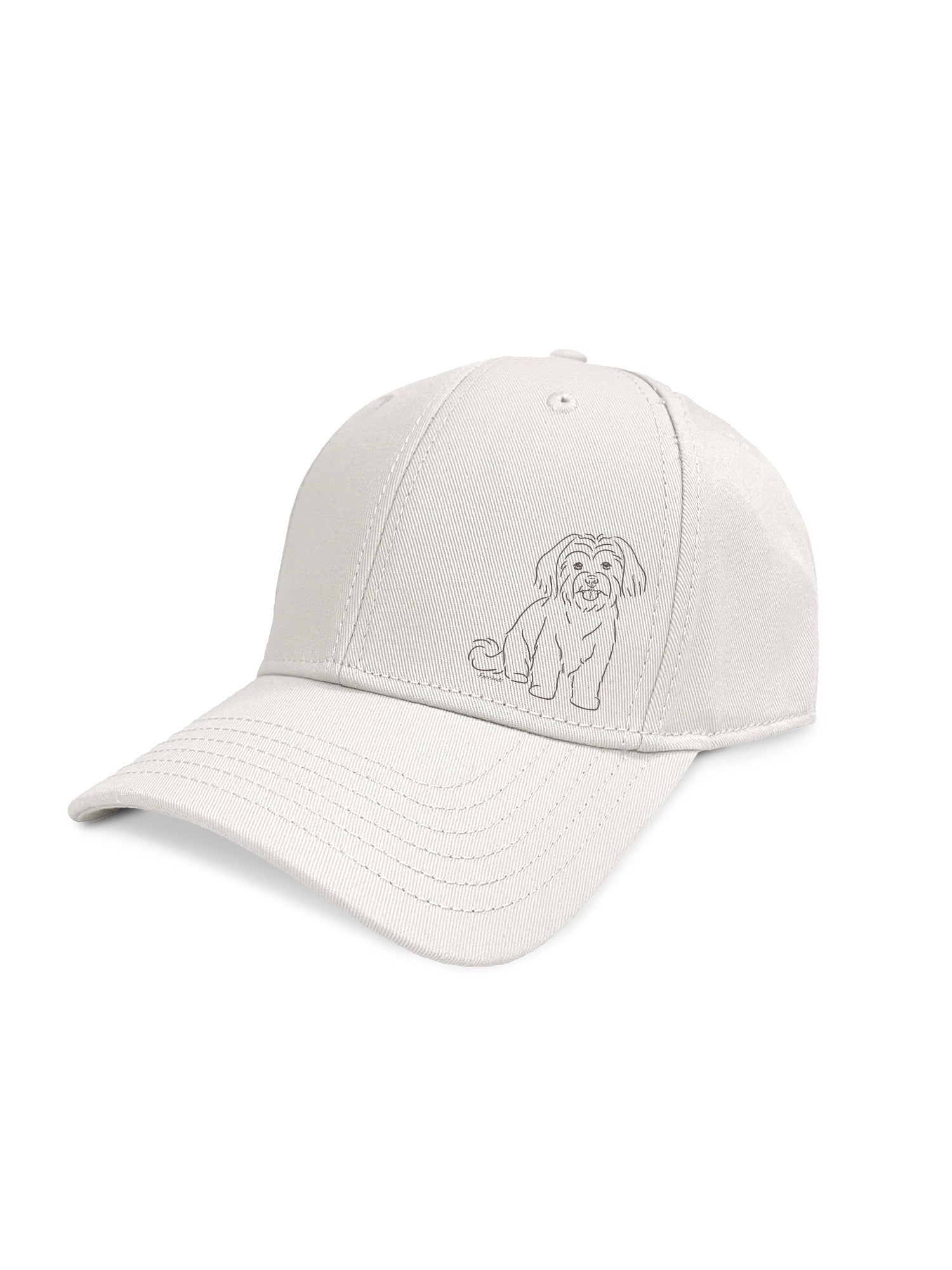 Maltese Terrier Snapback Icon Cap