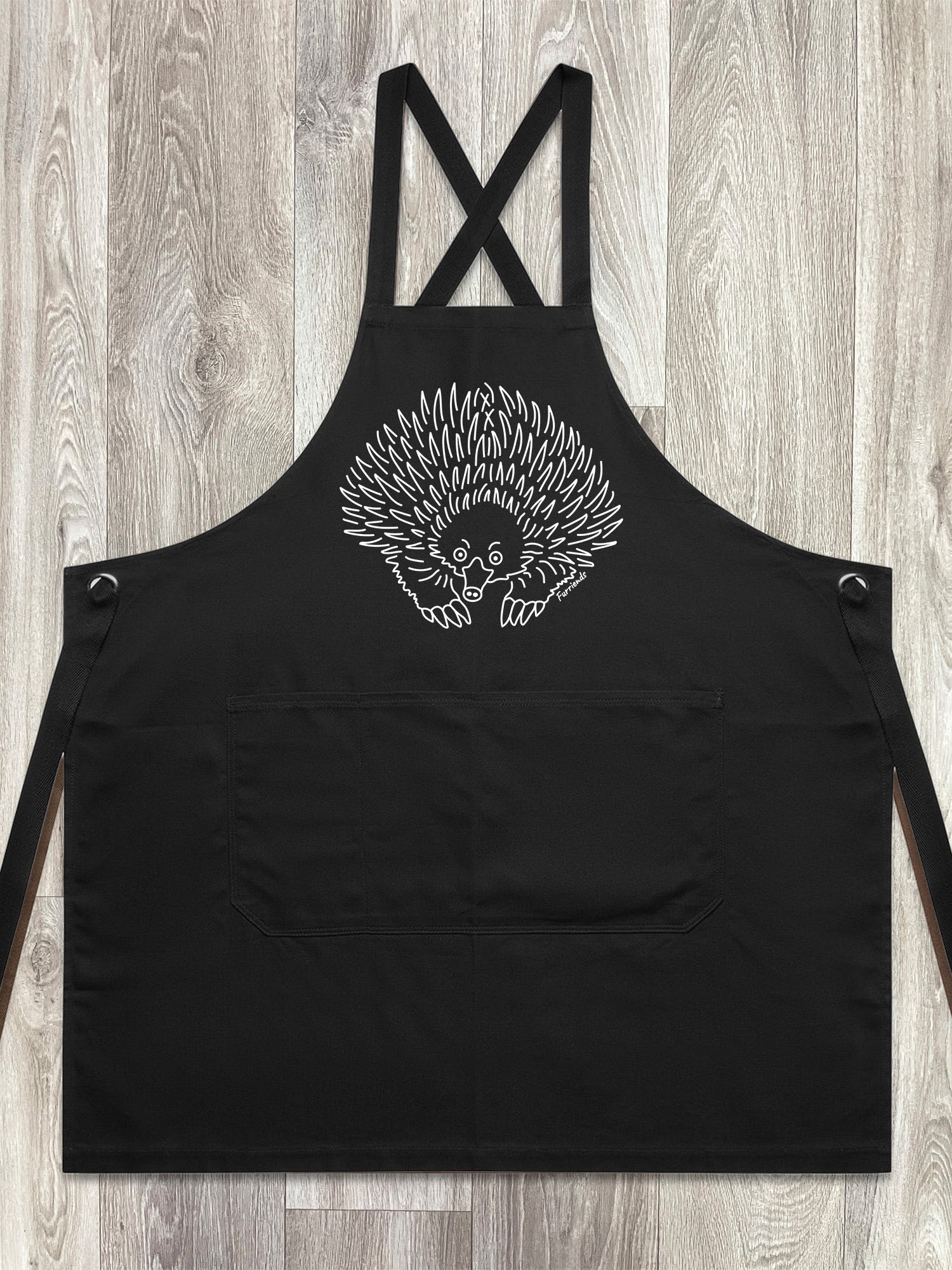 Echidna Jarrah Crossback Apron