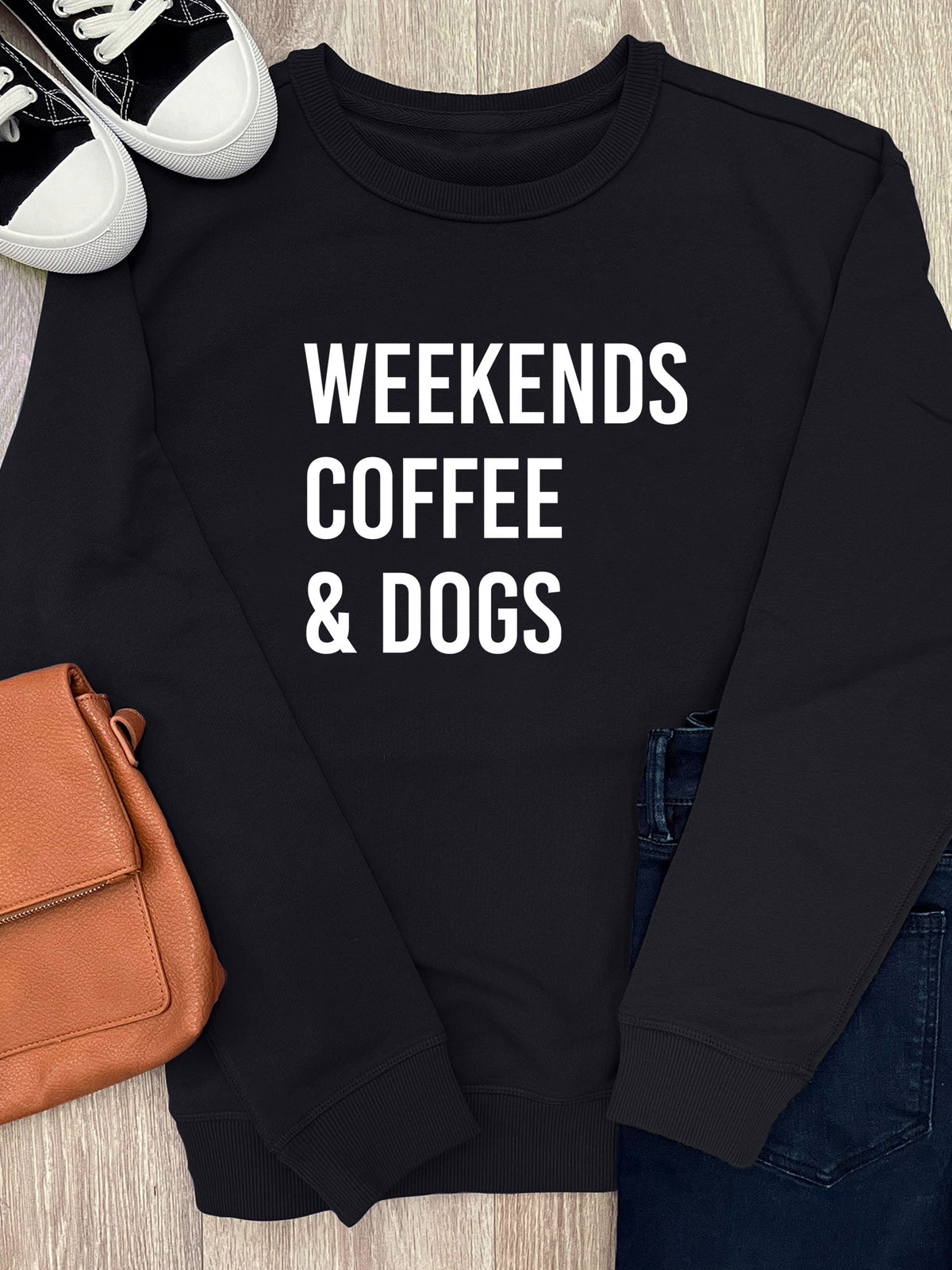 Weekends, Coffee &amp; Dogs Classic Jumper