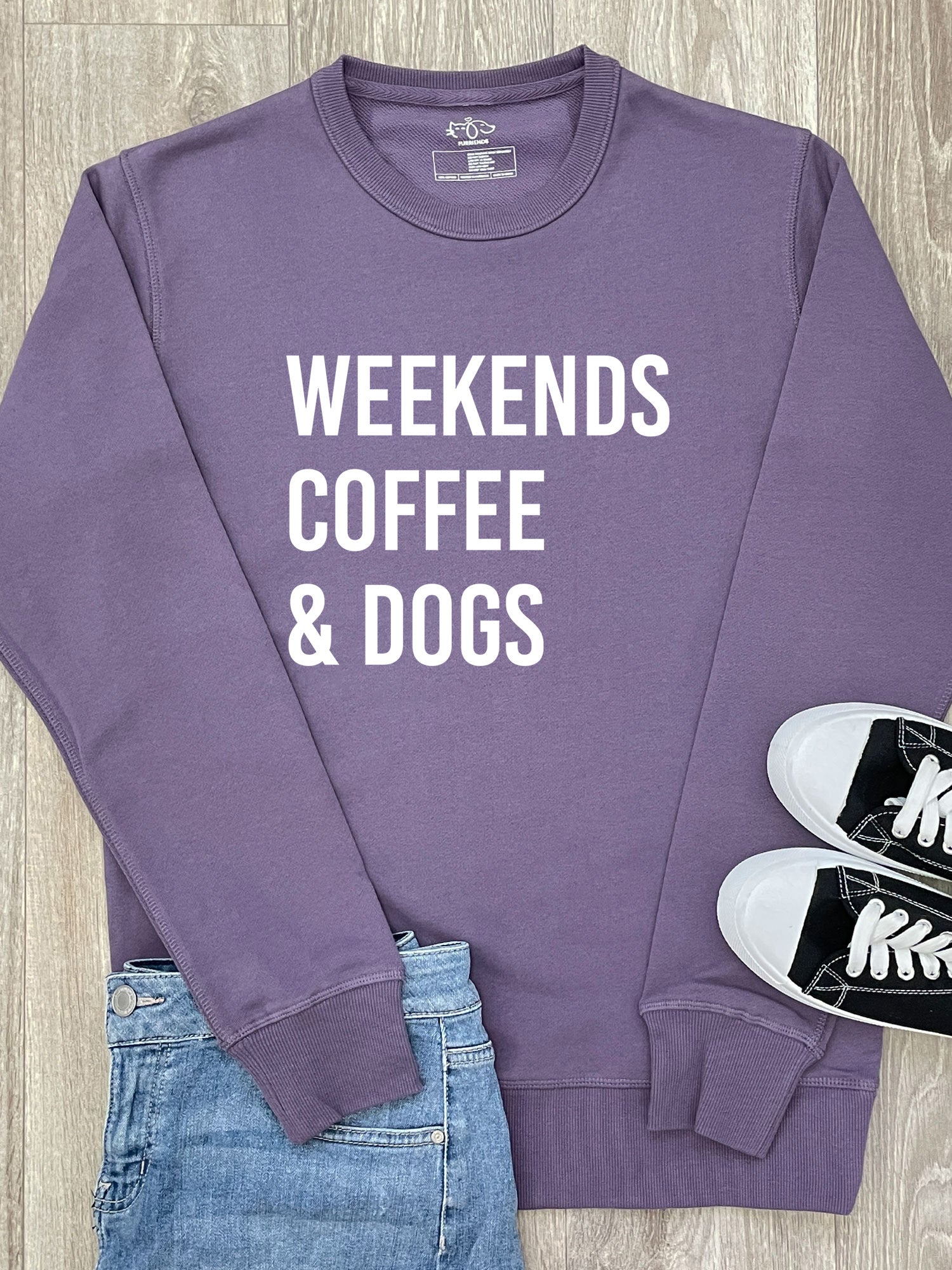 Weekends, Coffee & Dogs Classic Jumper