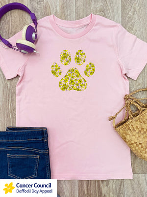 LIMITED EDITION Light After Dark Paw Print Youth Tee